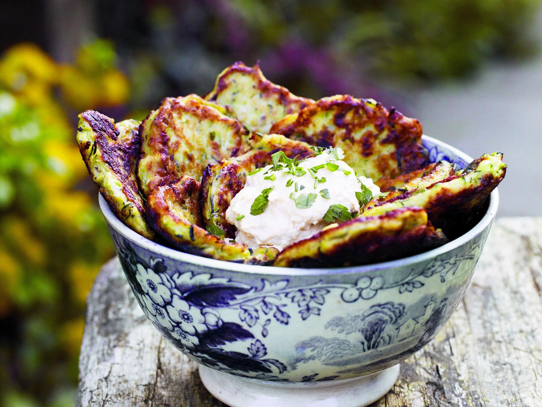 Great fry off: the humble courgette transforms into delightfully fluffy patties