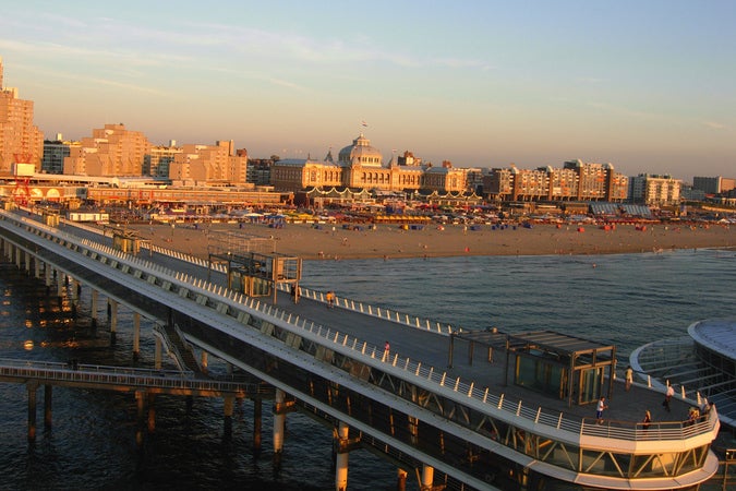 Take a stroll along the renovated pier at Scheveningen (Getty/iStockphoto)