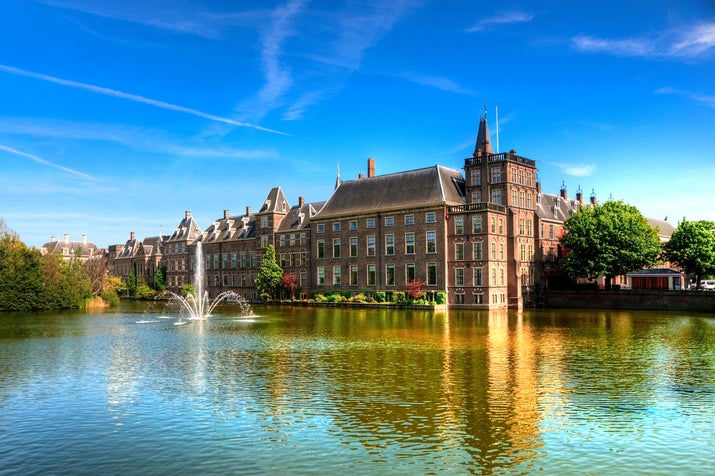 The Binnenhof in The Hague