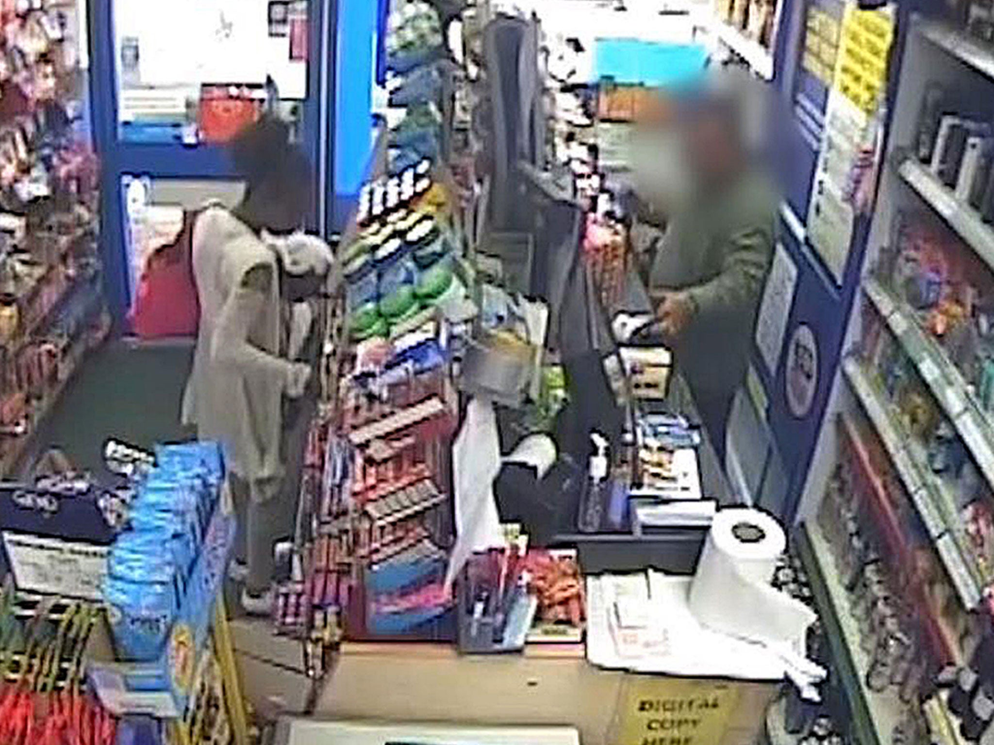 CCTV still issued by the Metropolitan Police of Rosalin Baker in a shop shortly before she boarded the bus