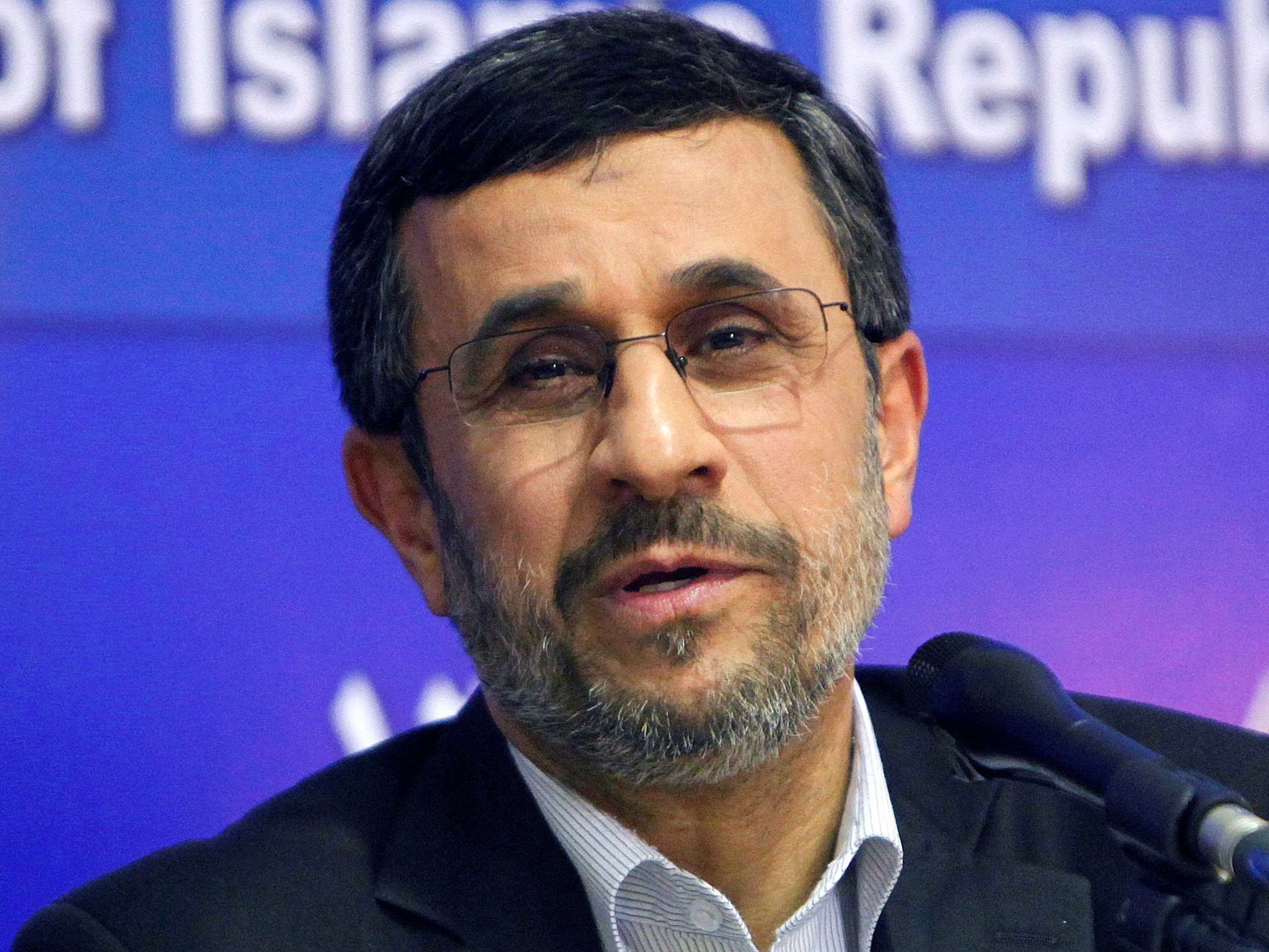 Iran's former president Mahmoud Ahmadinejad