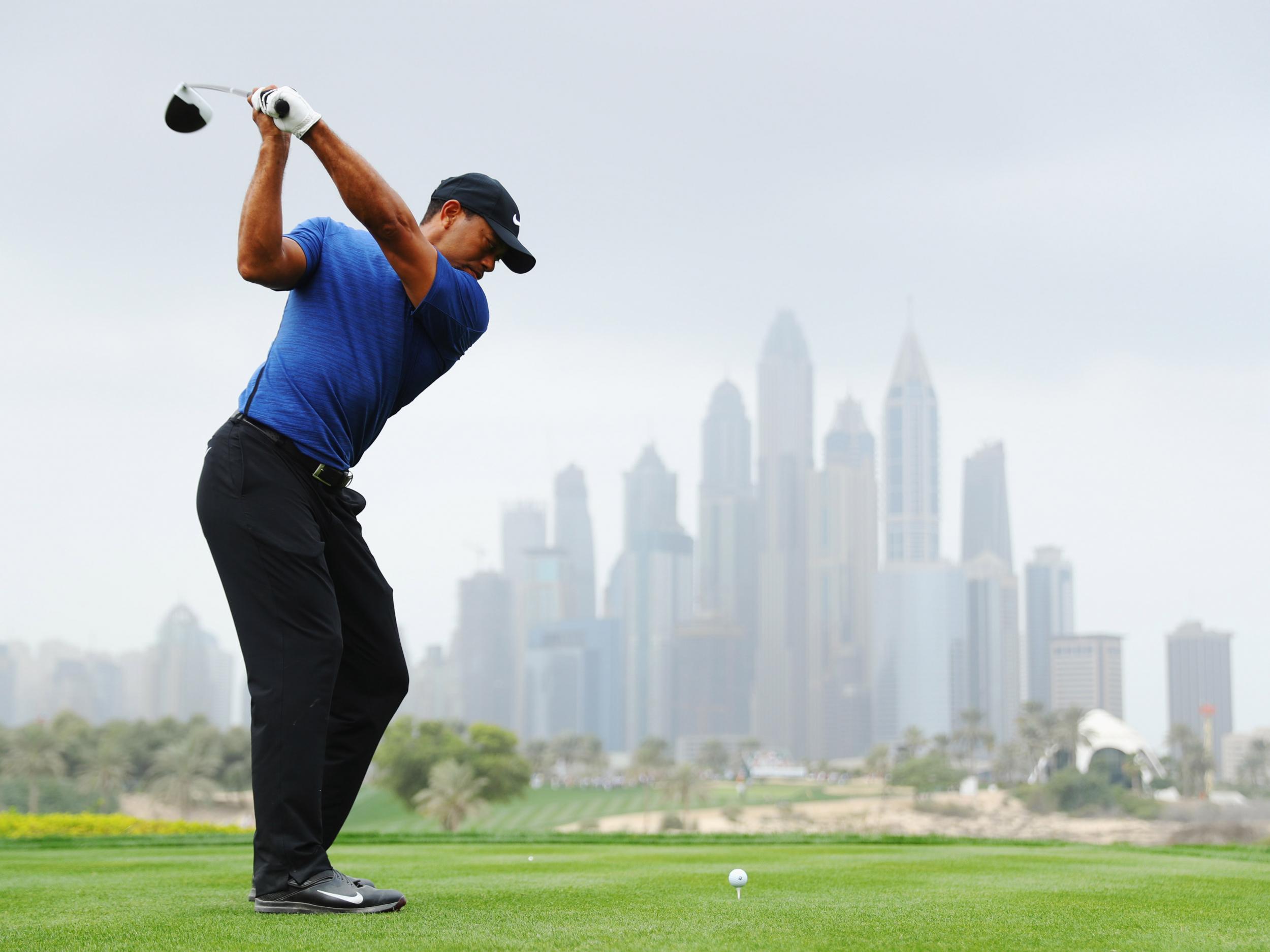 The American played in the Dubai Desert Classic earlier this season