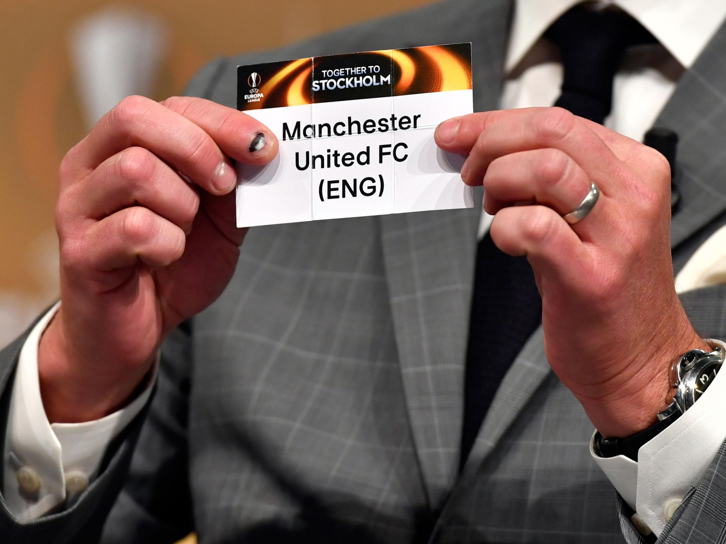 Man United were drawn against La Liga opposition