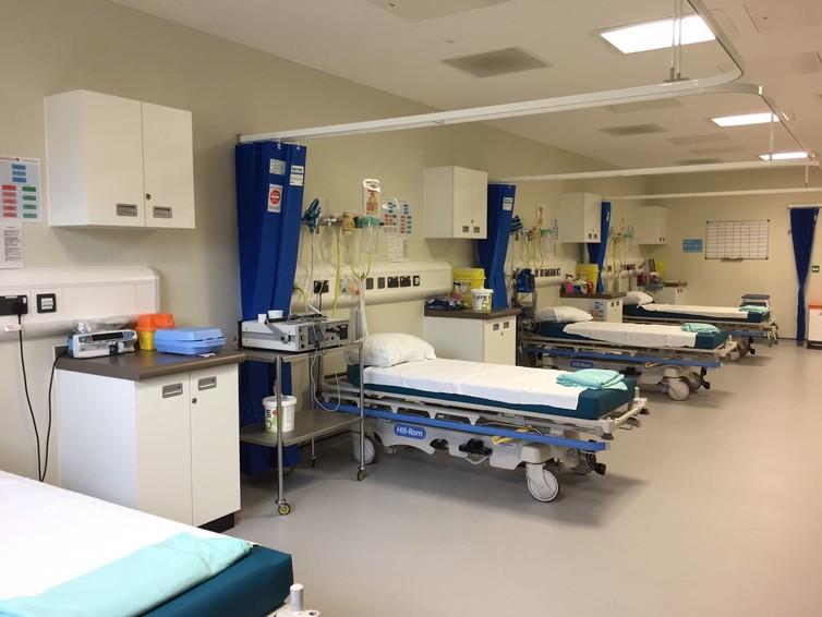 ECT recovery room at Llandough Hospital in Cardiff