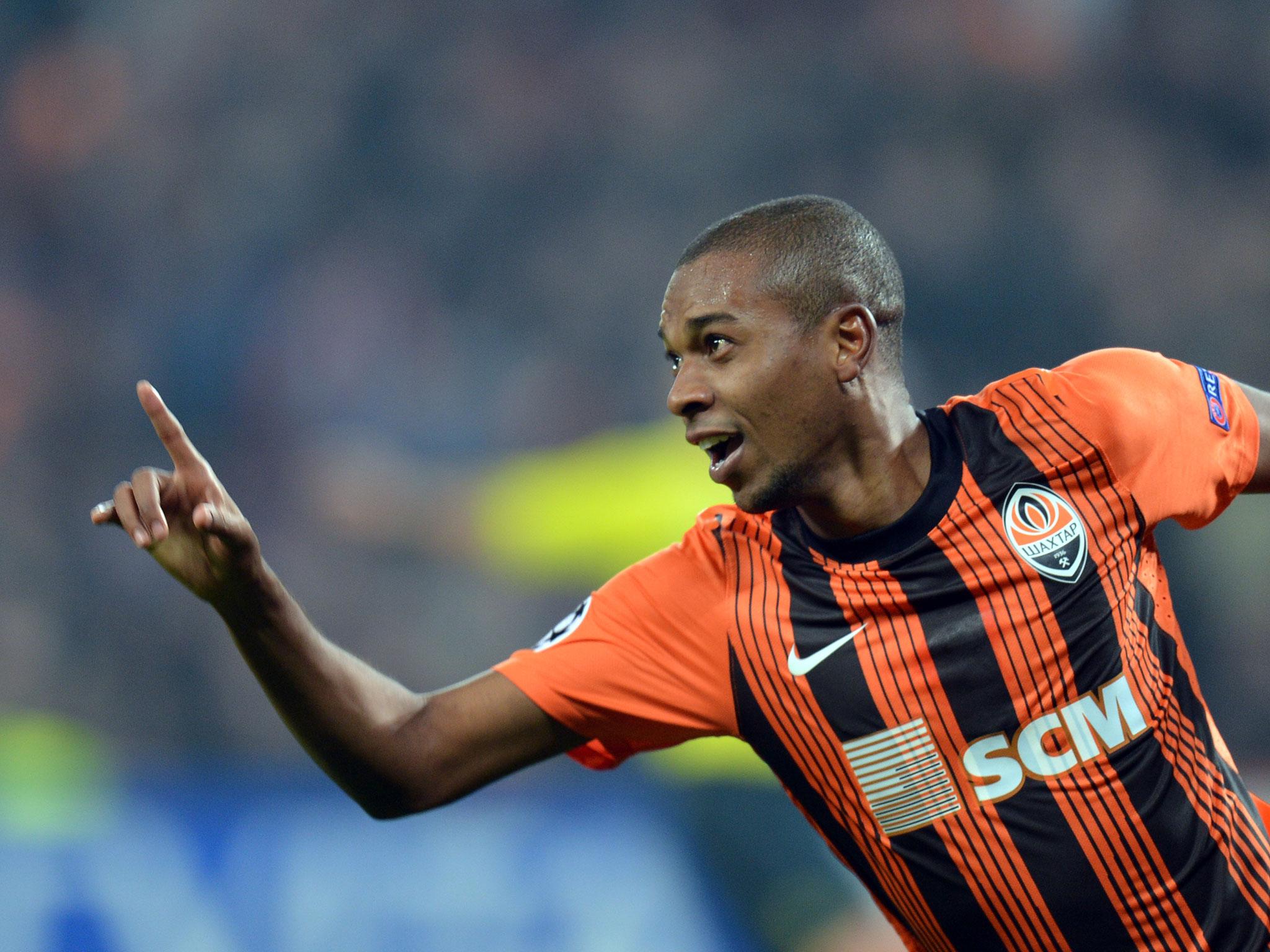 Fernandinho played in Ukraine for his move to City