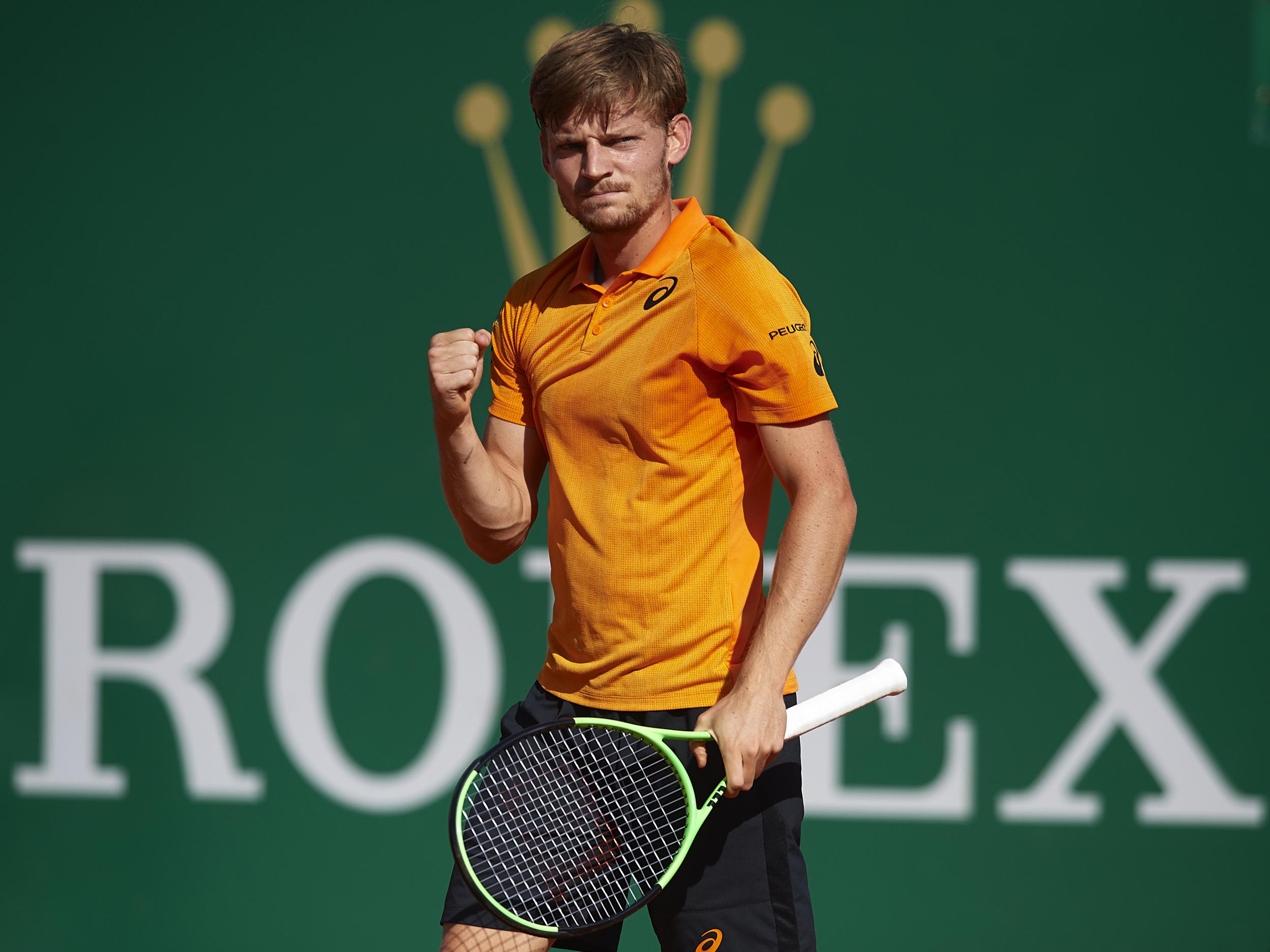 Goffin had never previously beaten a top-three ranked player