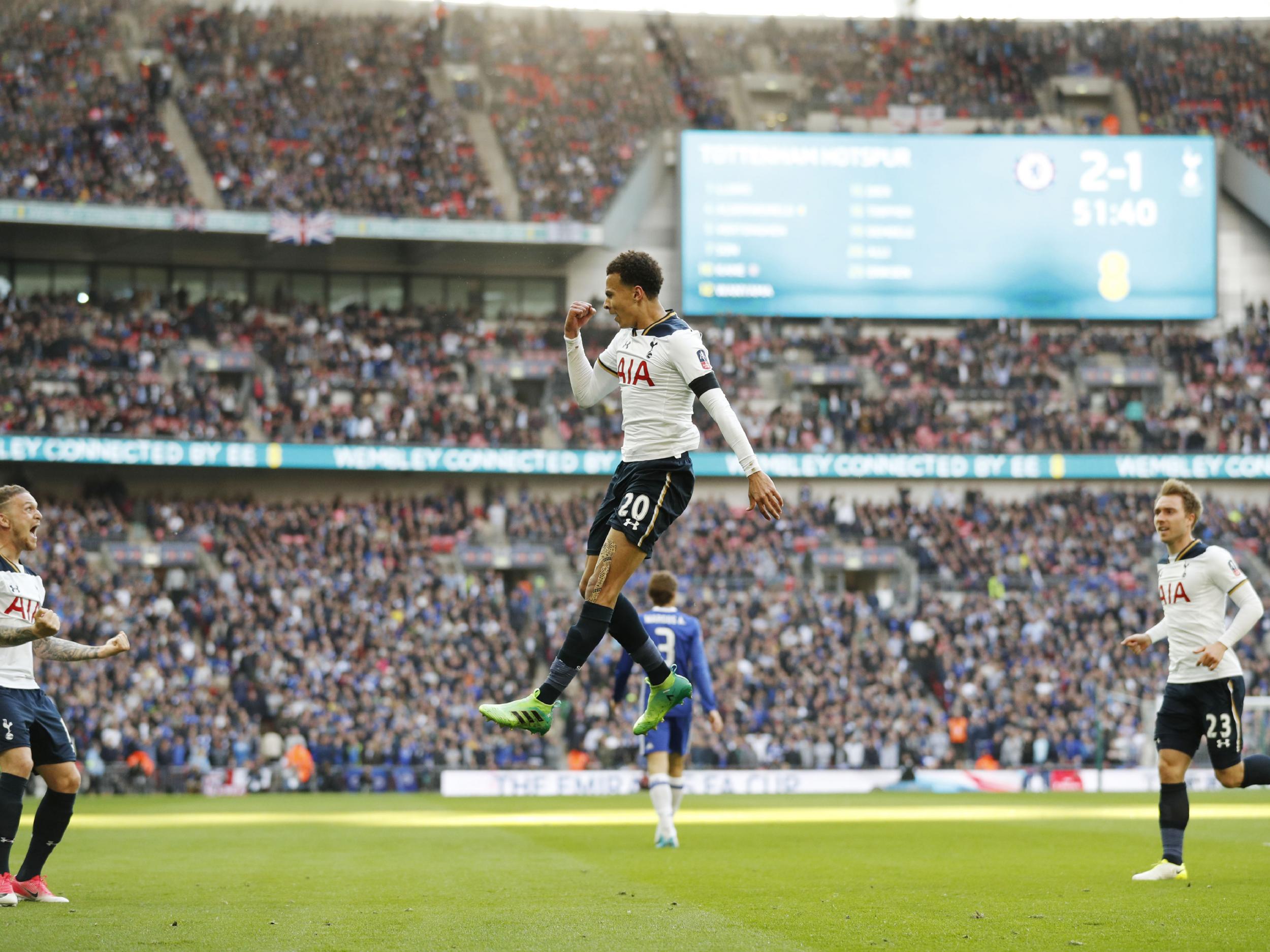 &#13;
Dele Alli was named Young Player of the Year for the second time &#13;