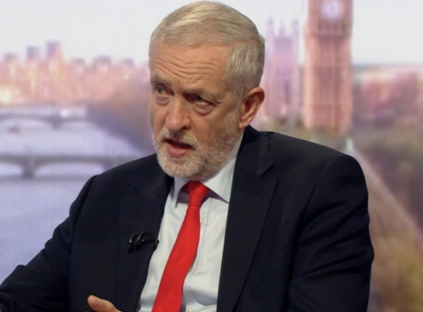 Jeremy Corbyn appeared on the Andrew Marr Show to discuss his election pledges