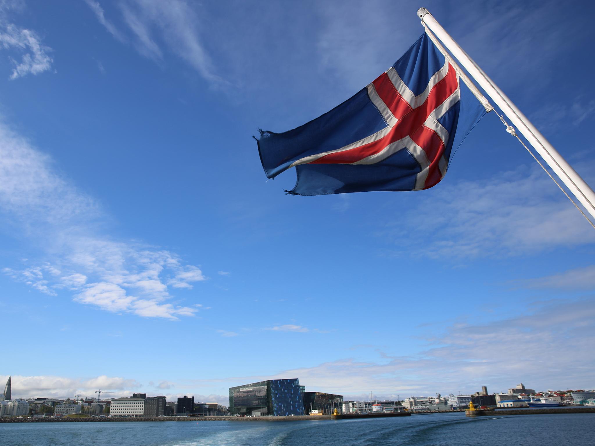 The Harbour of Reykjavik from the Seaside