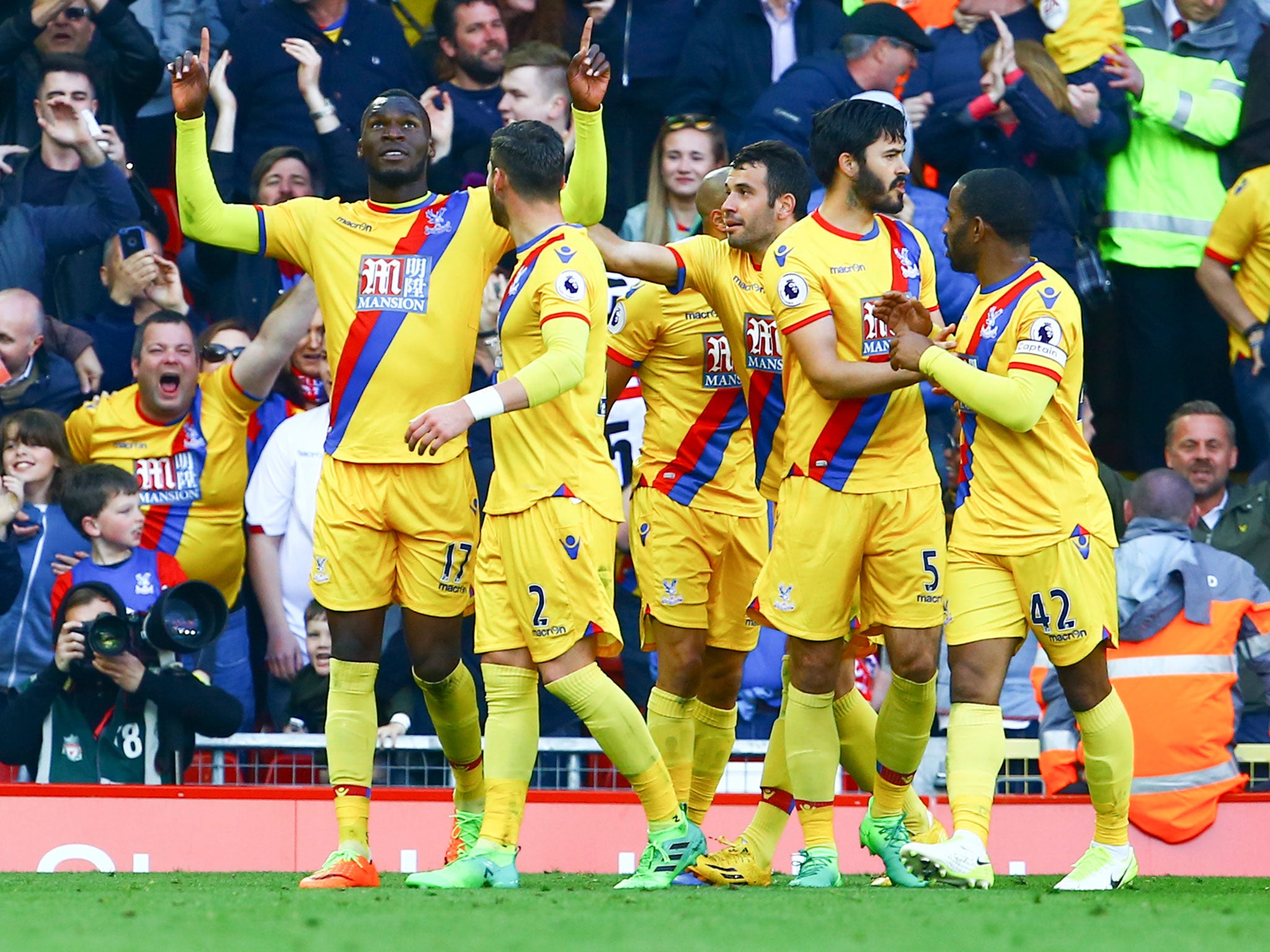 The victory edges Crystal Palace towards Premier League survival