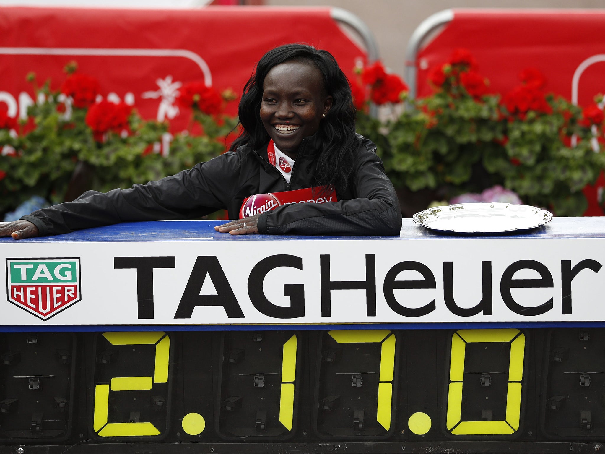 Mary Keitany broke Paula Radcliffe's 12-year 'women's only' record