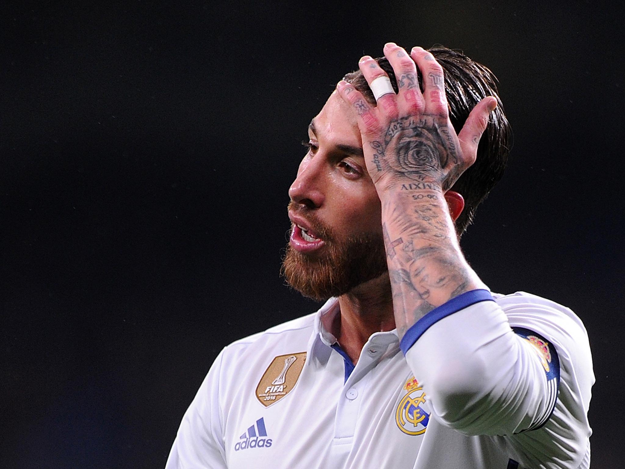 &#13;
Ramos refused to accept the decision (Getty)&#13;