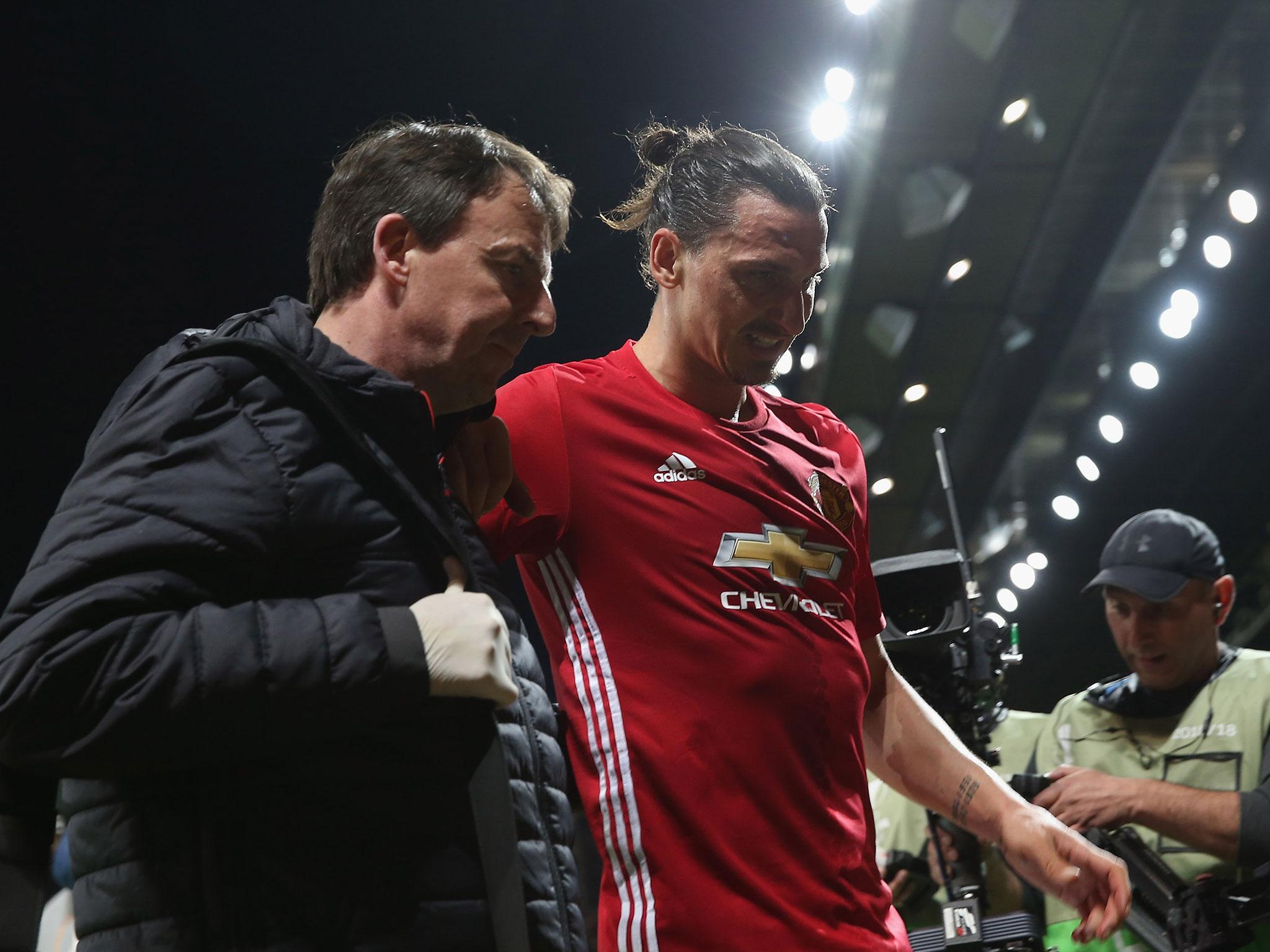 Zlatan Ibrahimovic has rubbished suggestions of retirement after suffering a season-ending injury