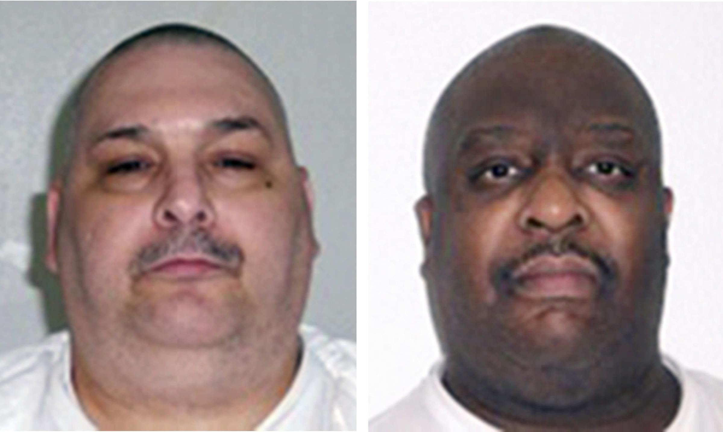 Death row inmates Jack Jones, left, and Marcel Williams