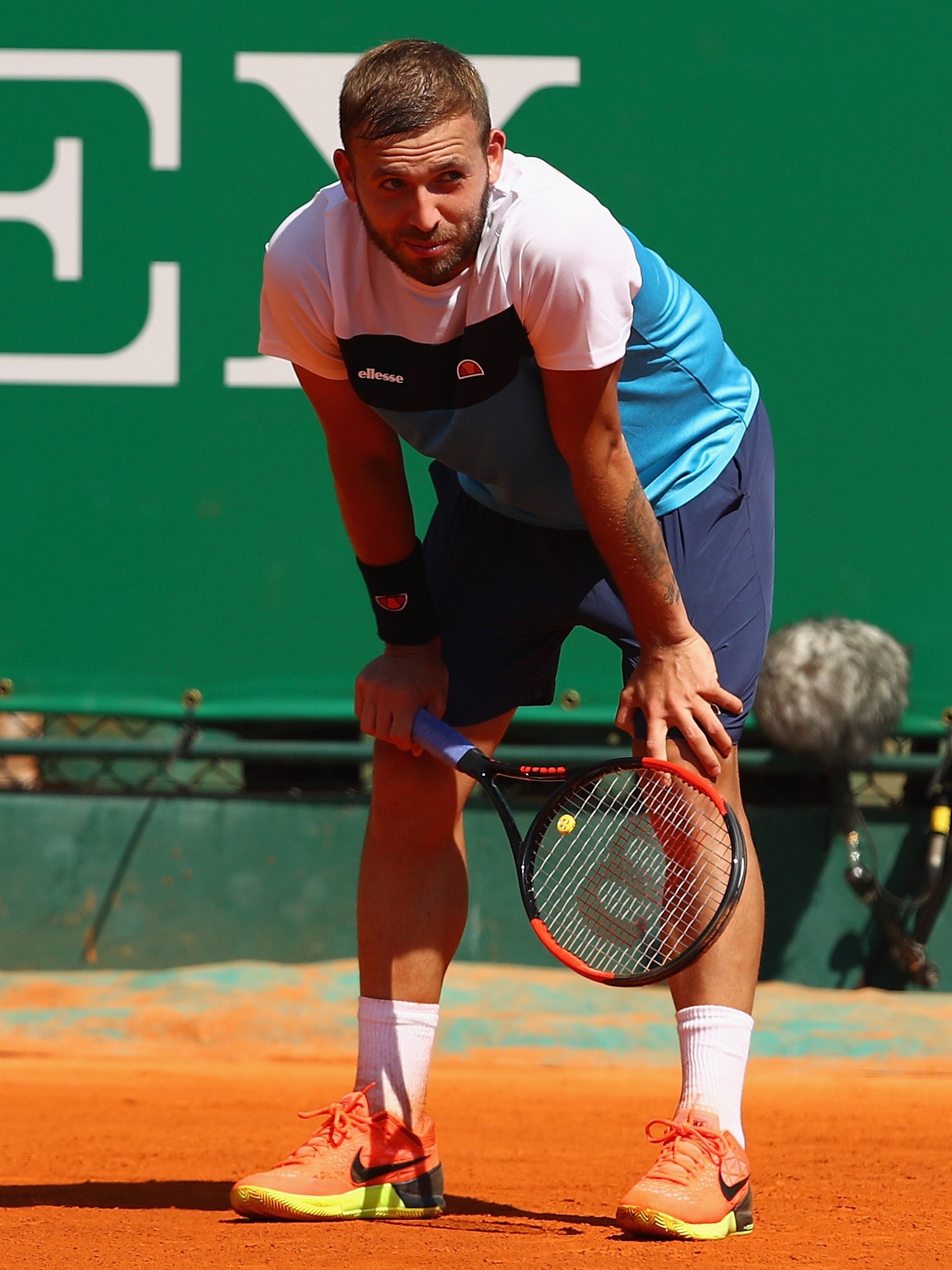 Evans has traditionally struggled on clay