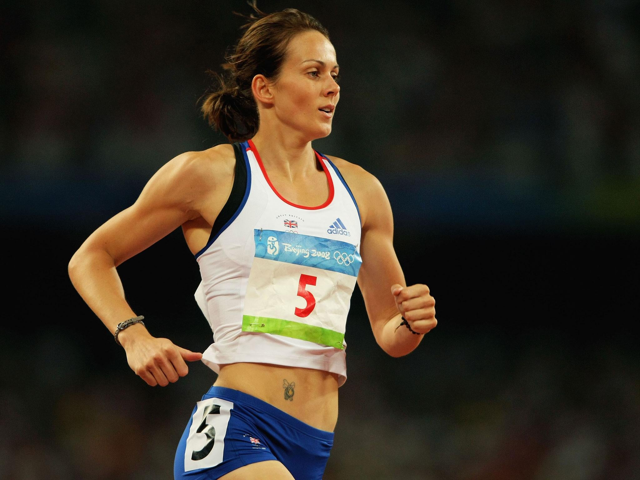 Kelly Sotherton at the 2008 Games