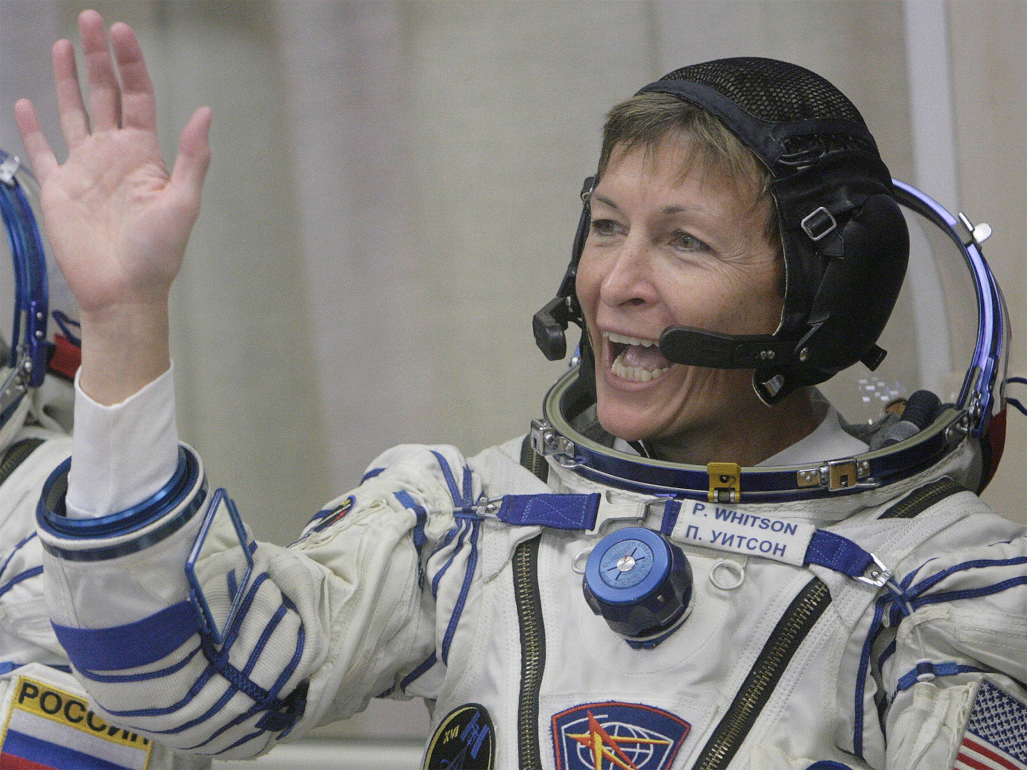 Peggy Whitson, who holds records for the most spacewalks carried out by a woman astronaut