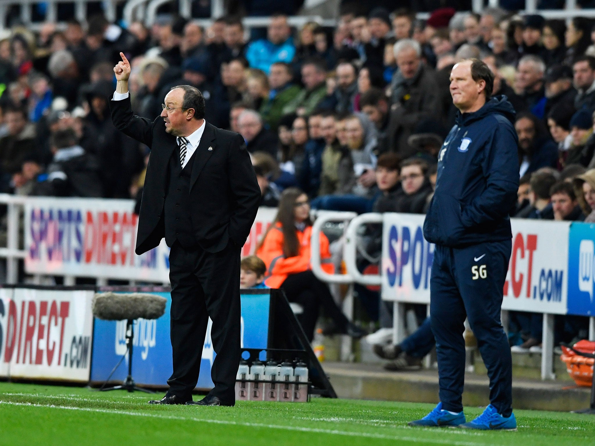 Rafa Benitez has led his side back into the Premier League