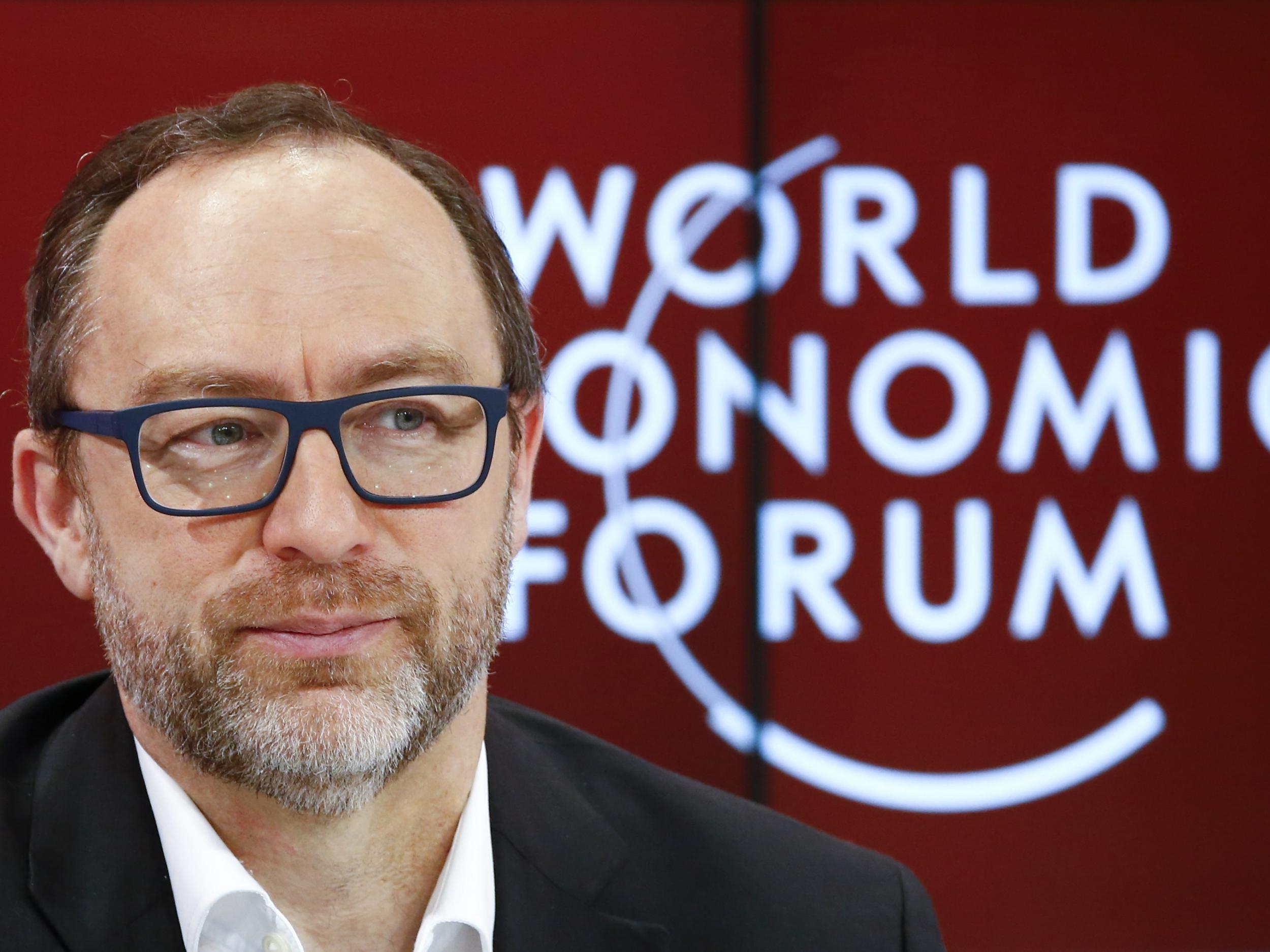 Wikipedia founder Jimmy Wales