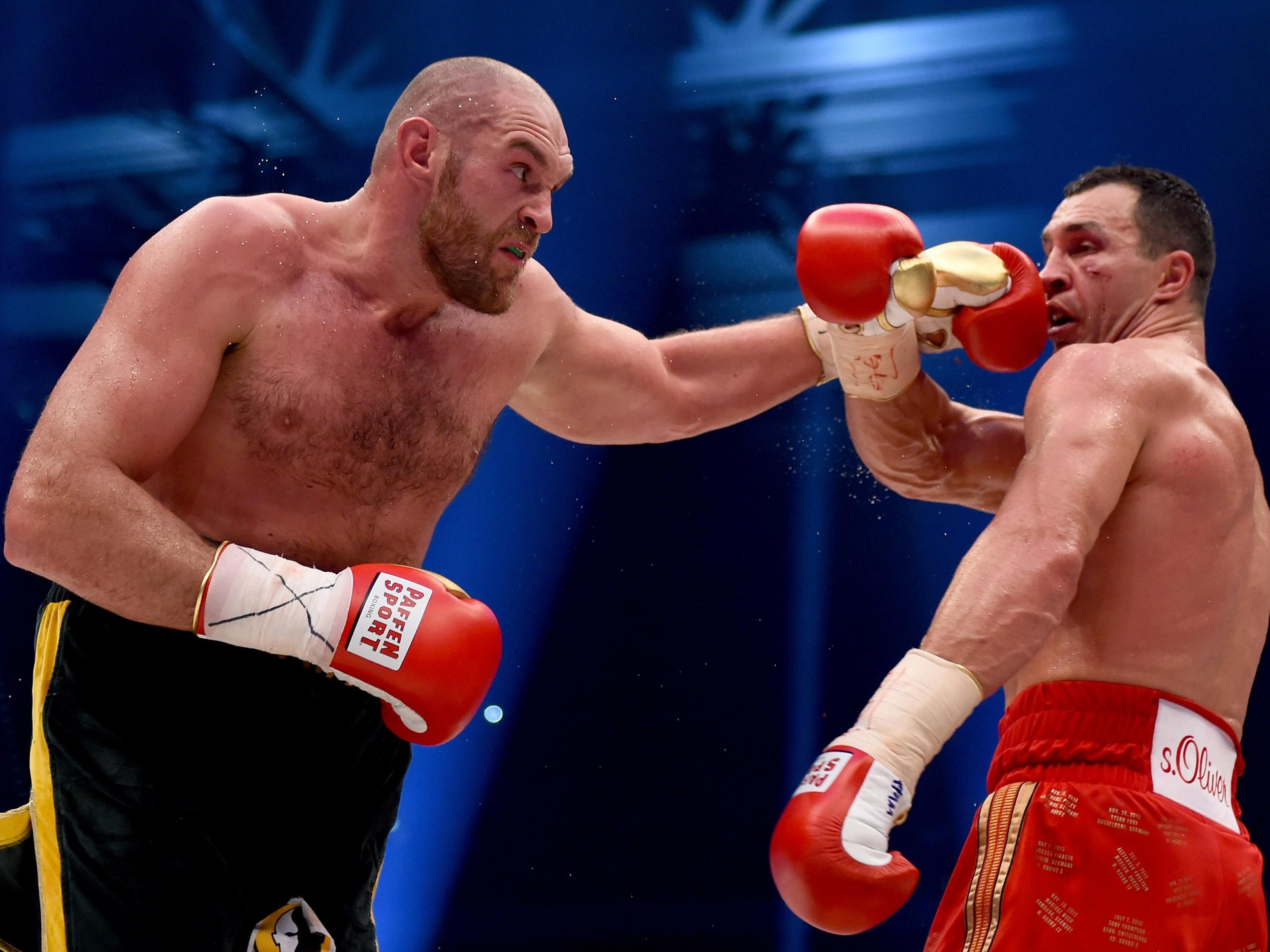 Klitschko's run was ended in shocking fashion by Tyson Fury (Getty )