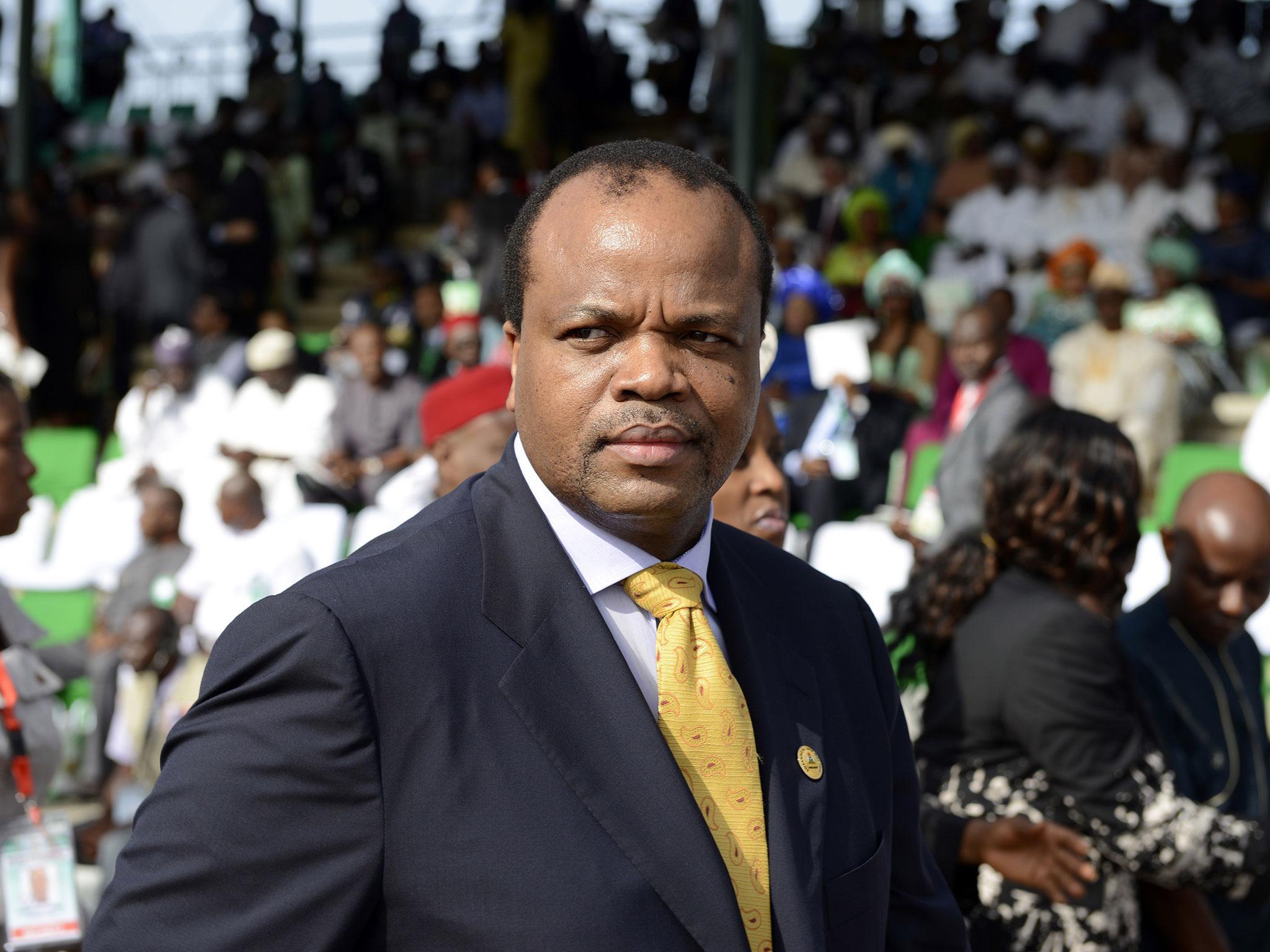 King Mswati III has 15 wives