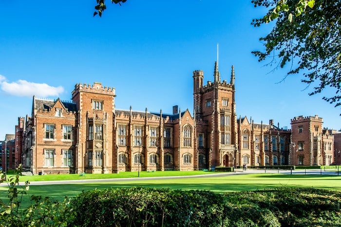 Queen's University of Belfast is in the leafy Queen's Quarter