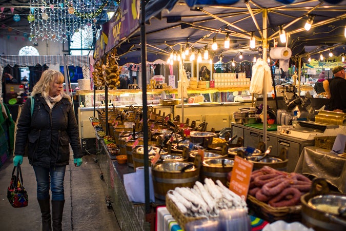 Food tours run from Belfast's St George's market