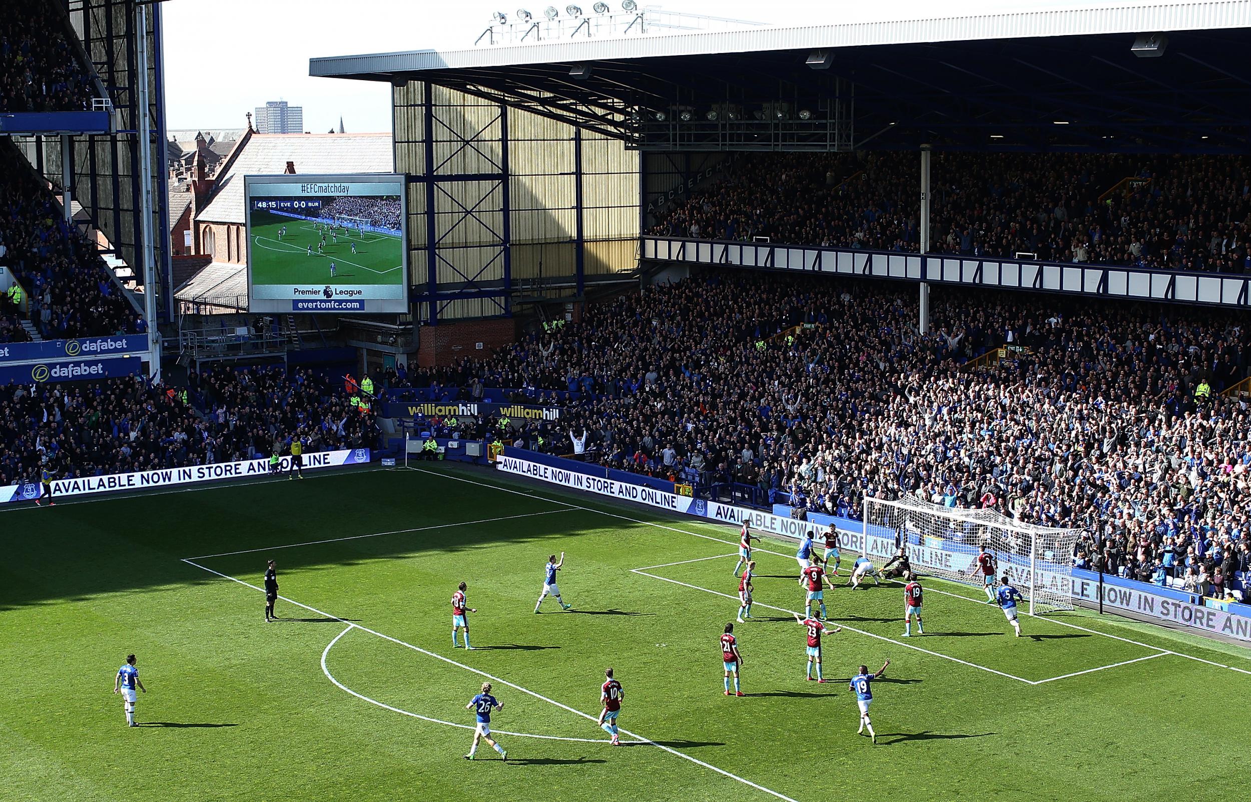 Everton are planning to move out of Goodison Park