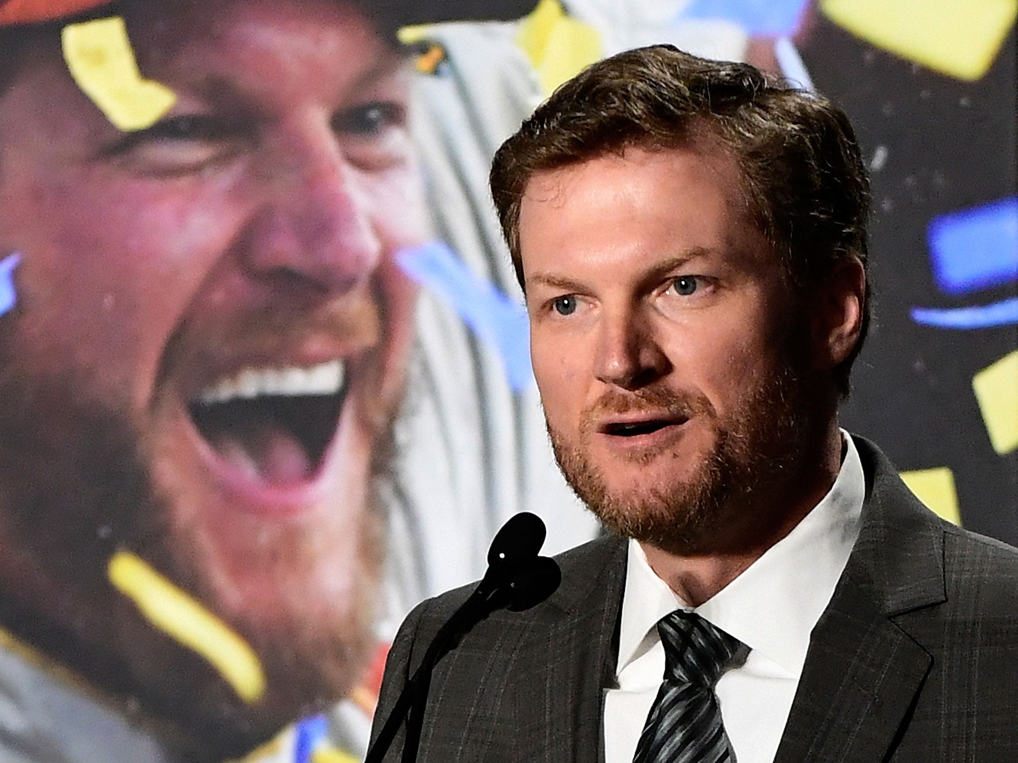 Earnhardt announced his surprise retirement on Tuesday afternoon