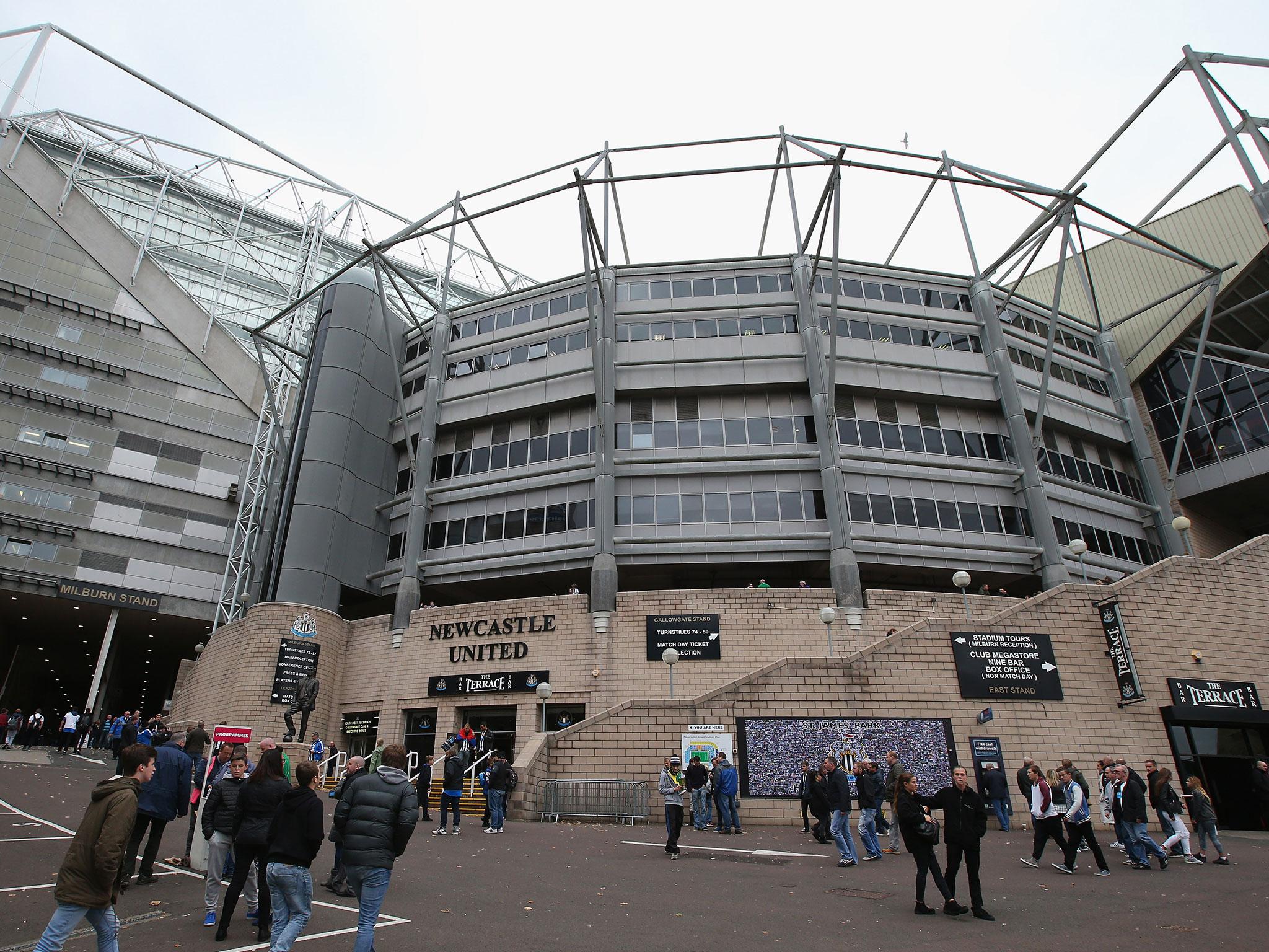 Newcastle's club offices were raided by Her Majesty's Revenue and Customs