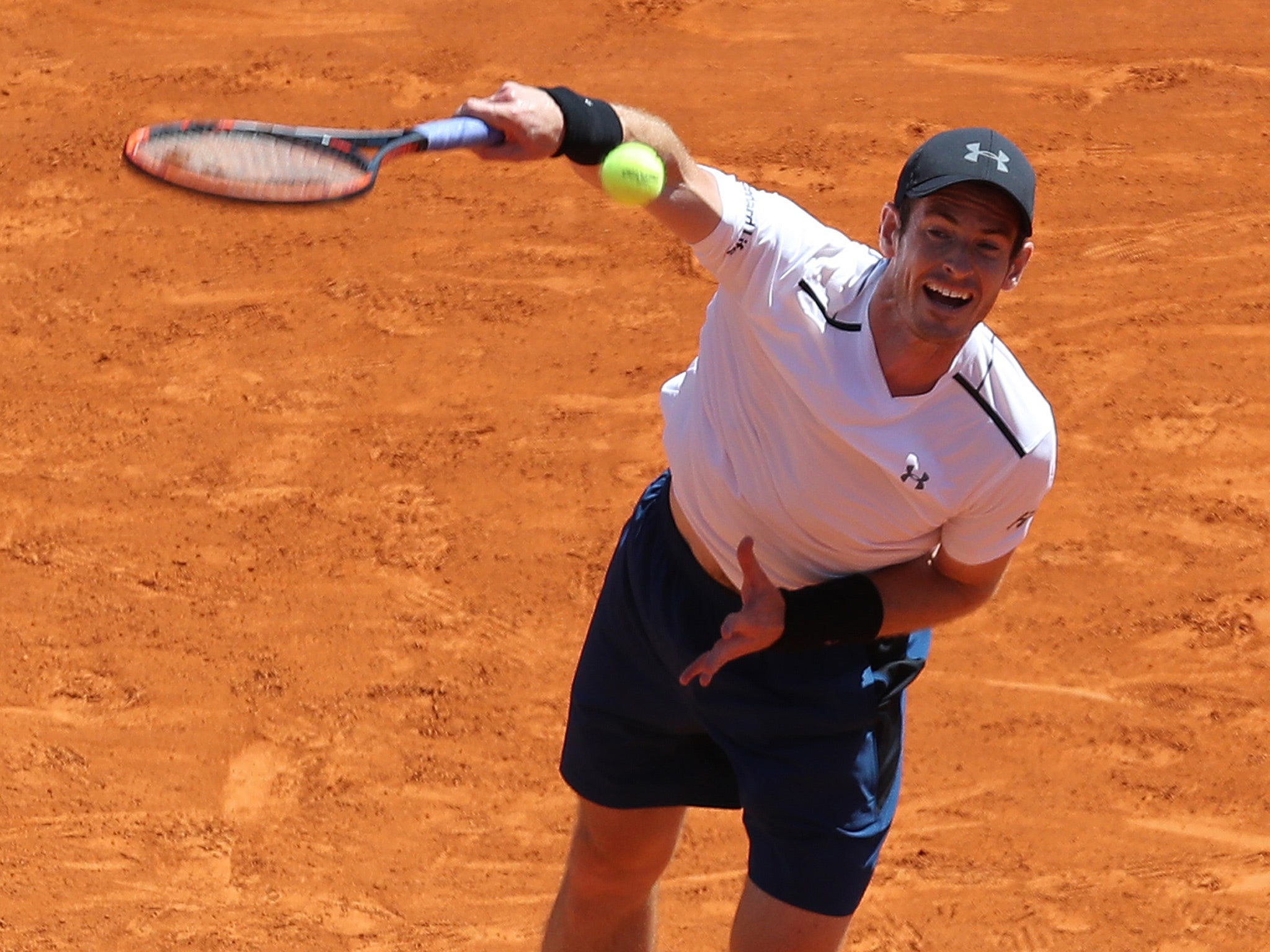 Andy Murray was originally going to skip the Barcelona Open but decided to play after being eliminated in Monte Carlo