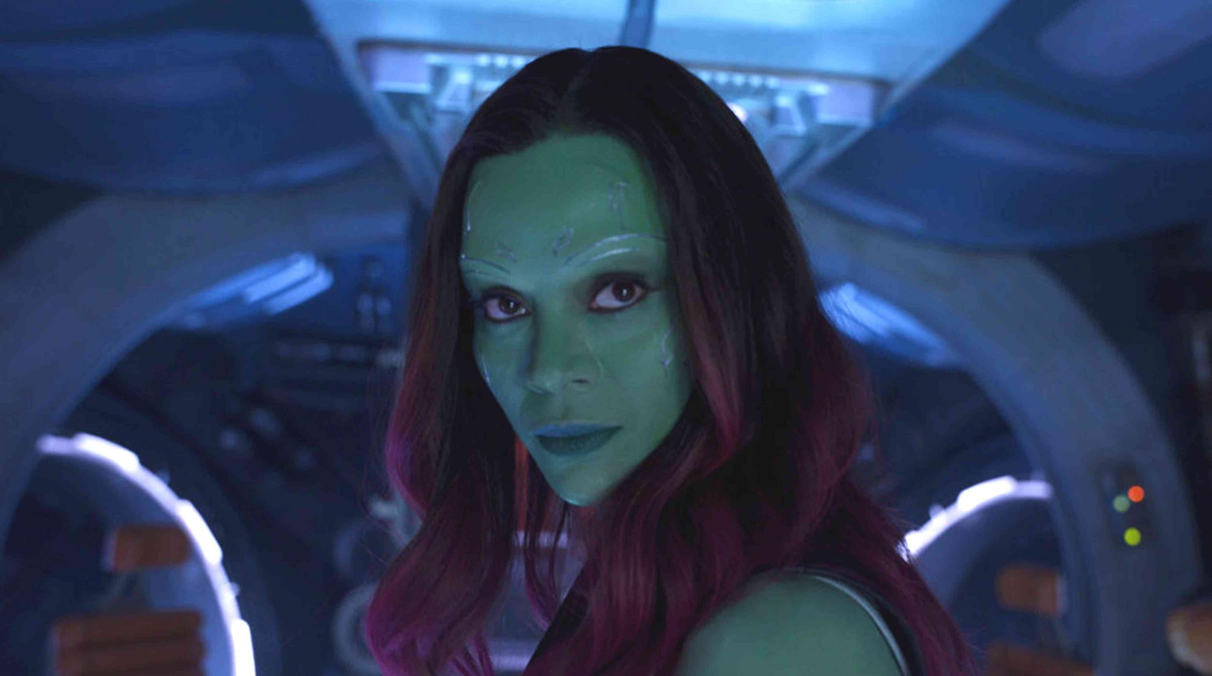 Saldana in ‘Guardians of the Galaxy Vol 2’