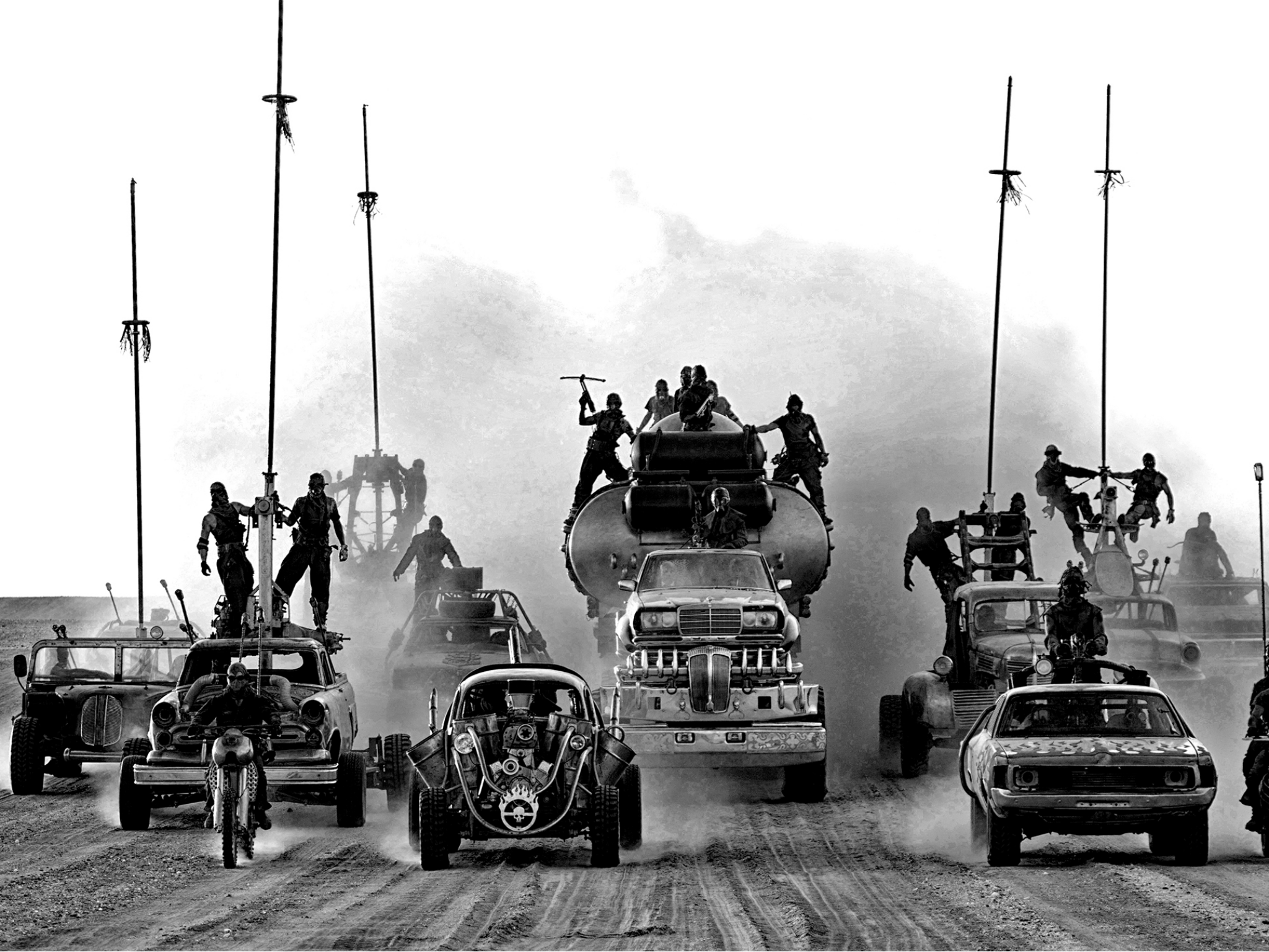 A scene from the alternative version of ‘Mad Max: Fury Road’