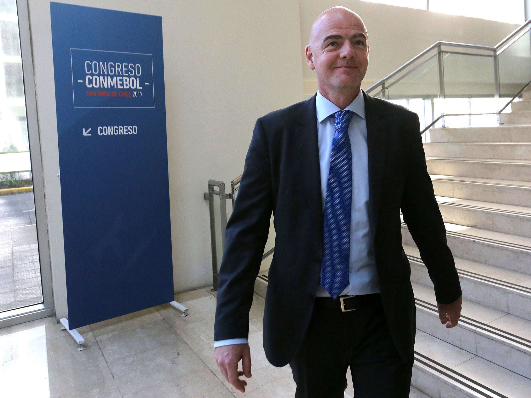 Fifa president Gianni Infantino