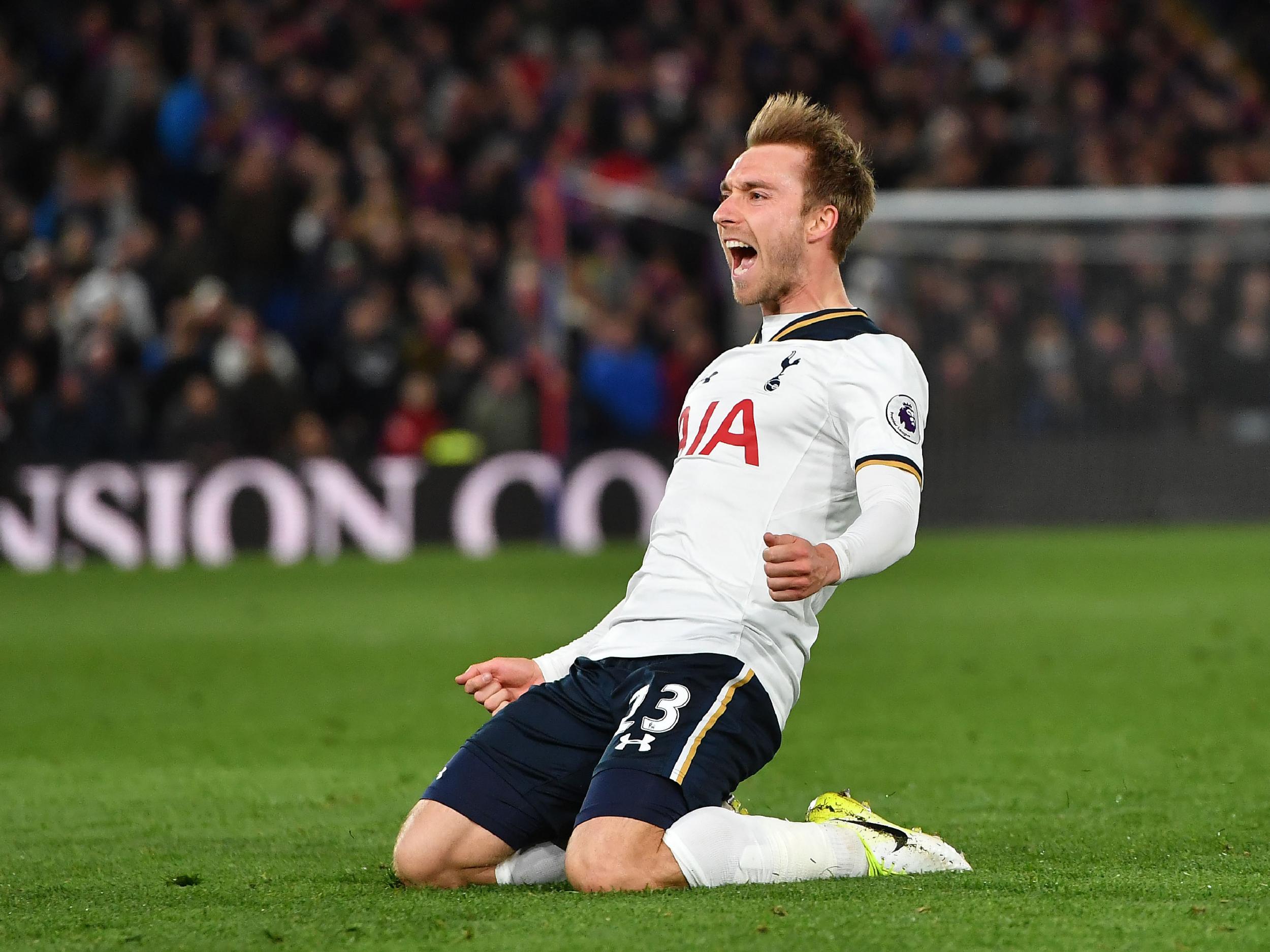 Eriksen was the hero on the night for Spurs