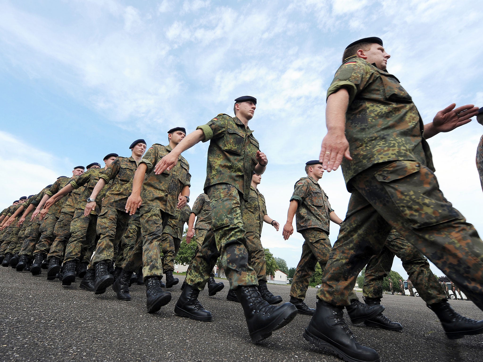 The suspect was stationed at Illkirch-Graffenstaden, eastern France. (AFP/Getty Images)