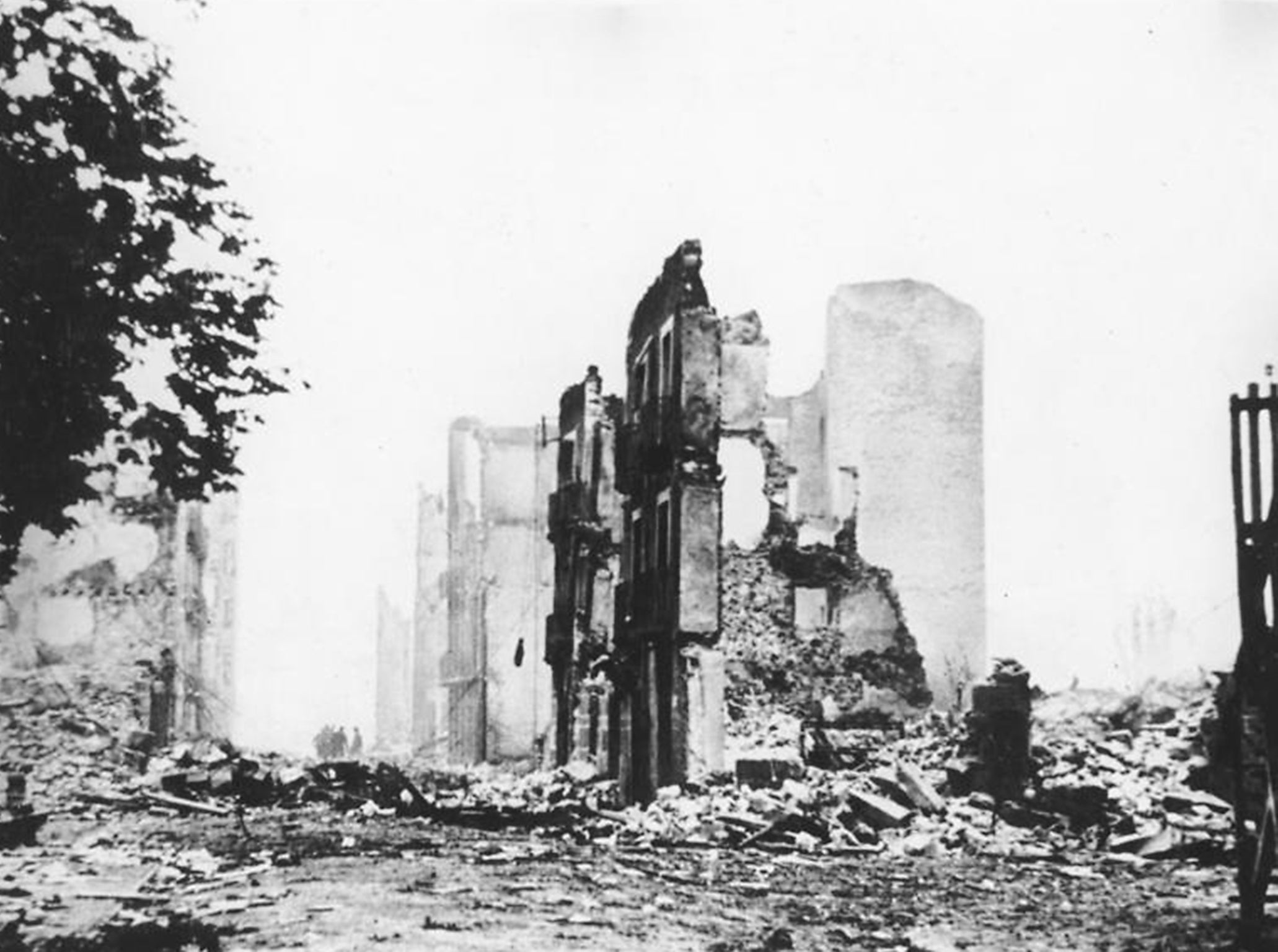 The bombing was part of a trial run for the Nazi war machine