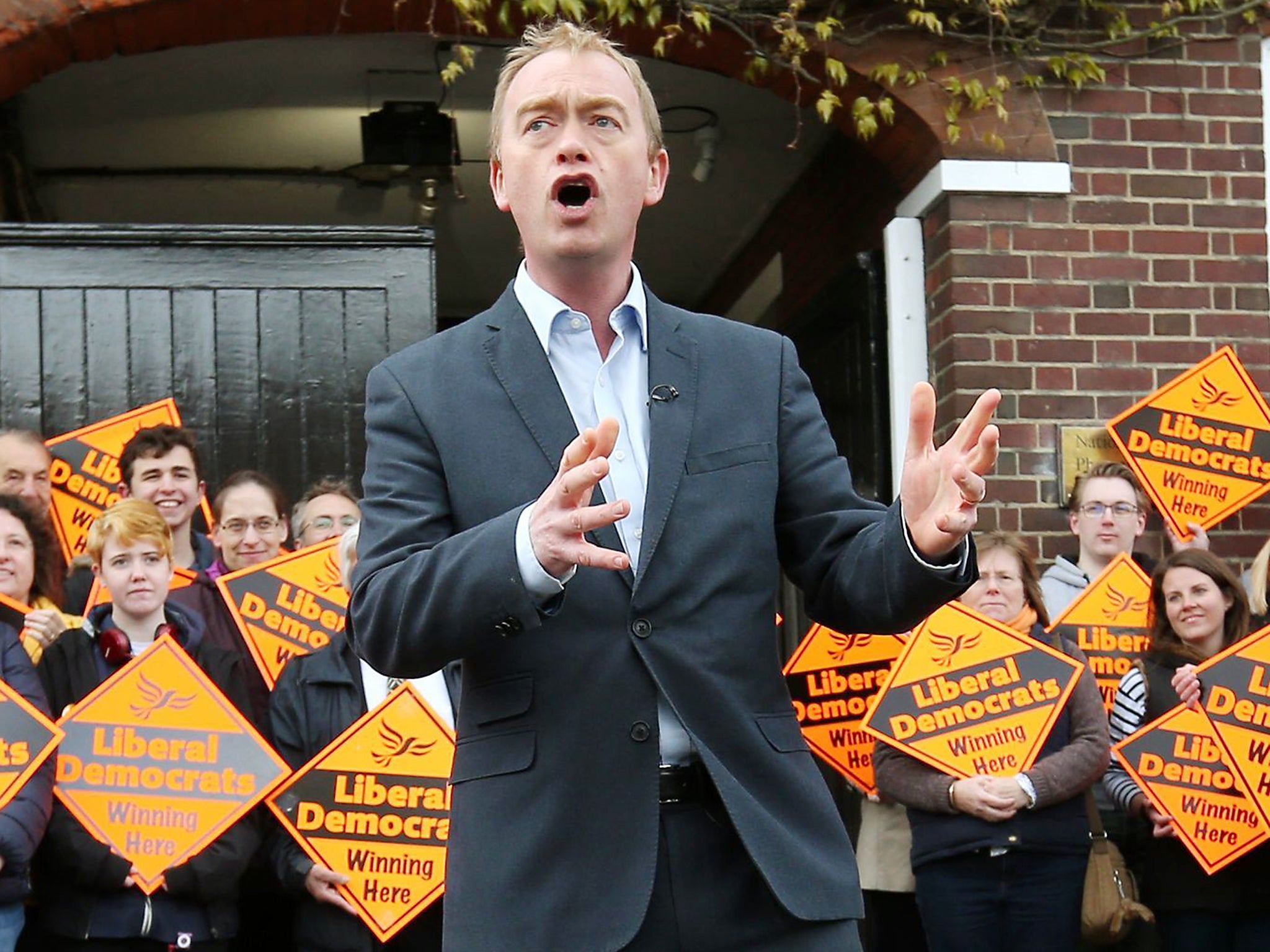 Tim Farron's party has also pledged to introduce a legal 70 per cent recycling target