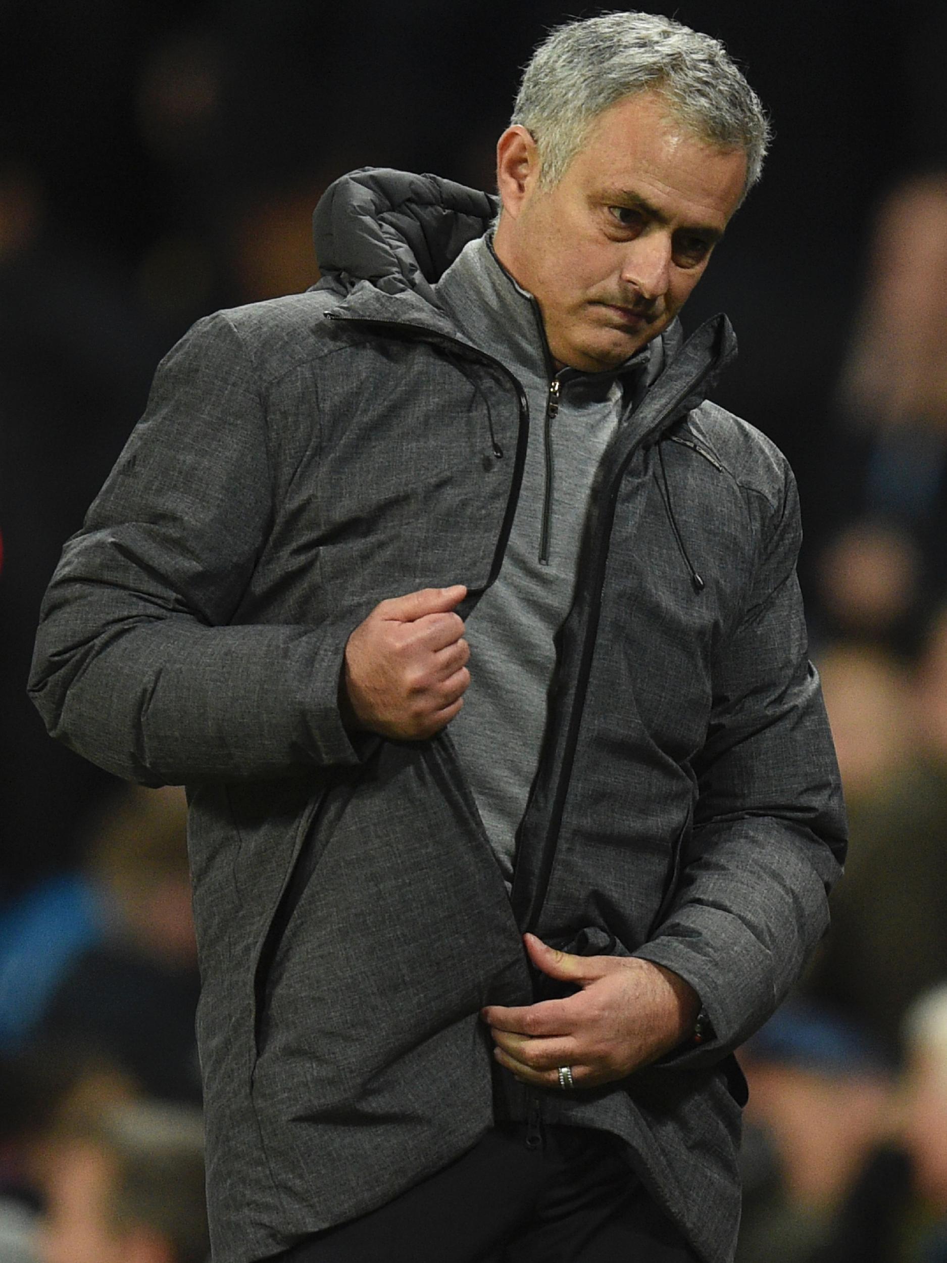 Mourinho was in a belligerent mood after the full-time whistle