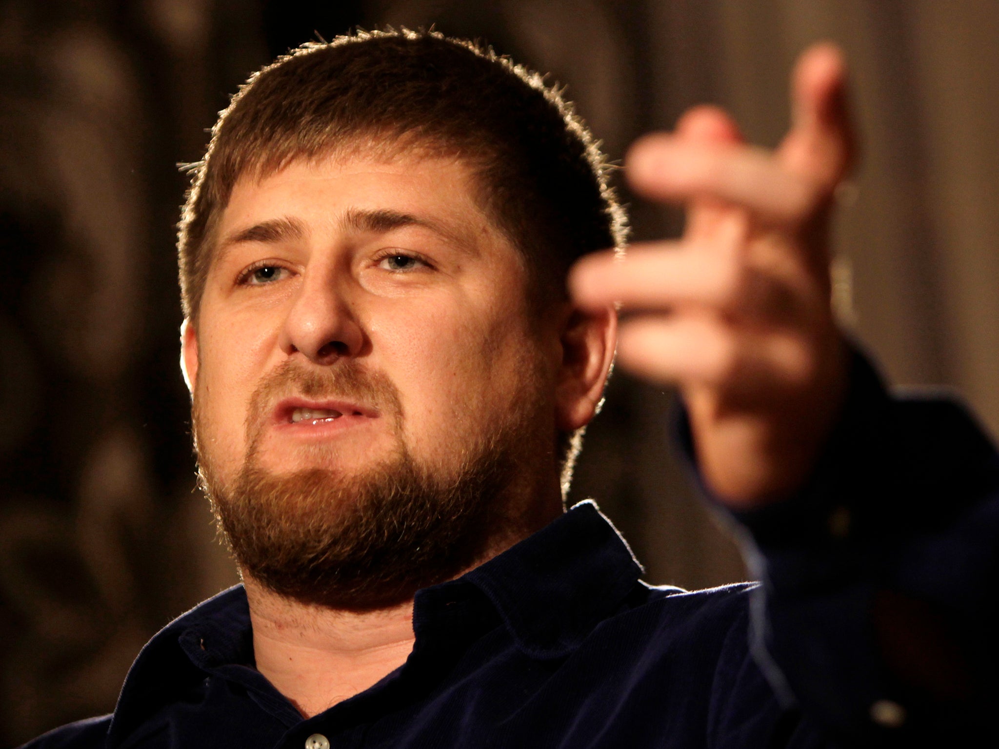 Ramzan Kadyrov, the President of Chechnya