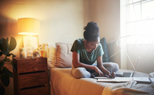 Having a designated space to do your revision in can make a huge difference to your productivity levels. Just don't do it in bed