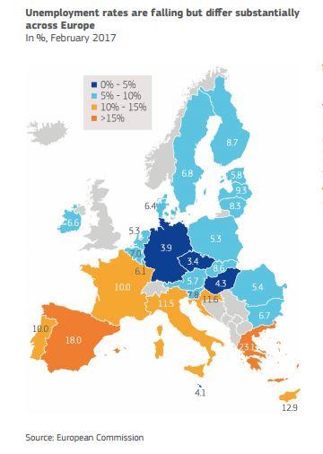 Not gone but forgotten: The UK is greyed out on maps featuring EU statistics