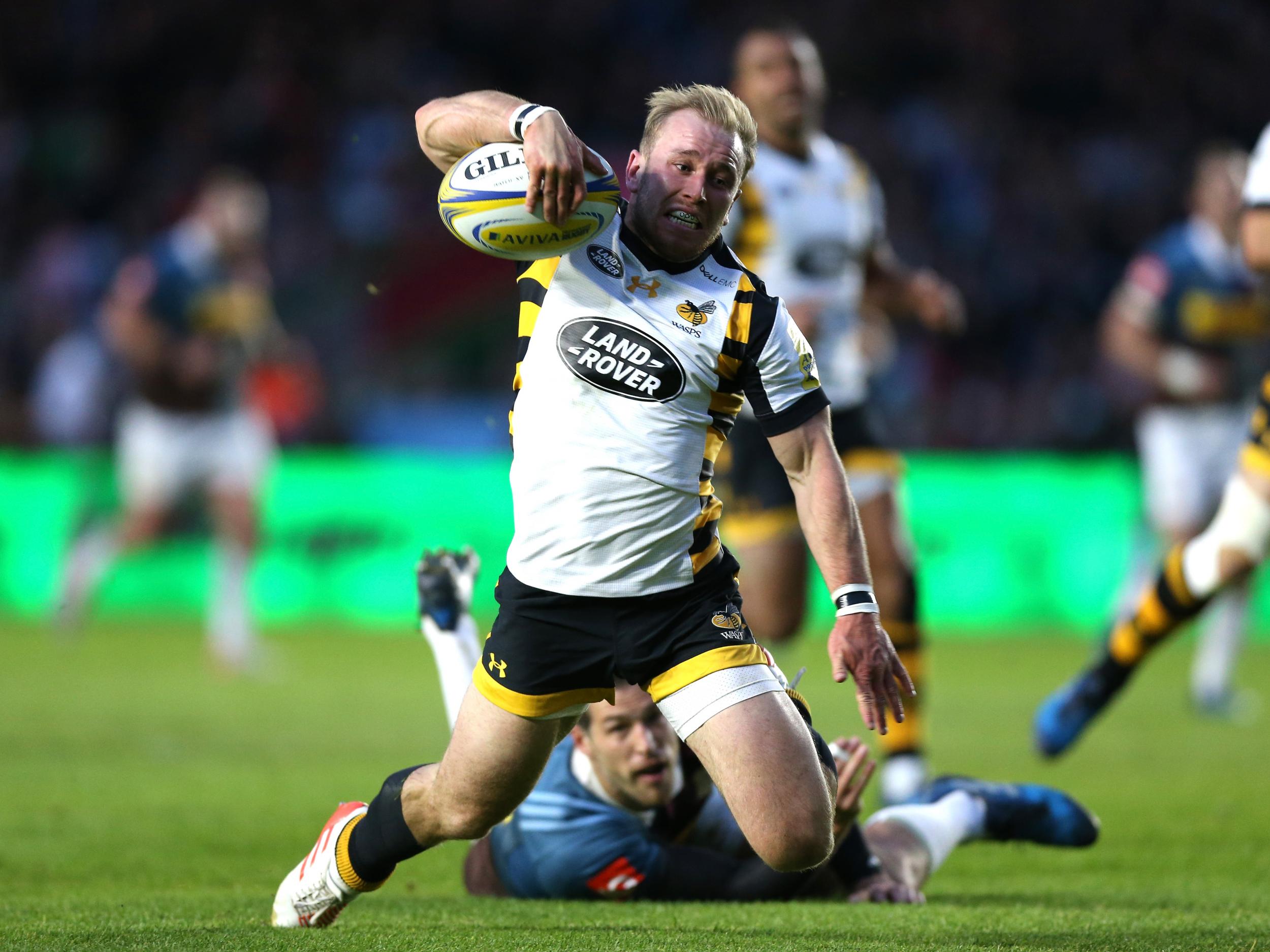 Robson gave Wasps an early lead