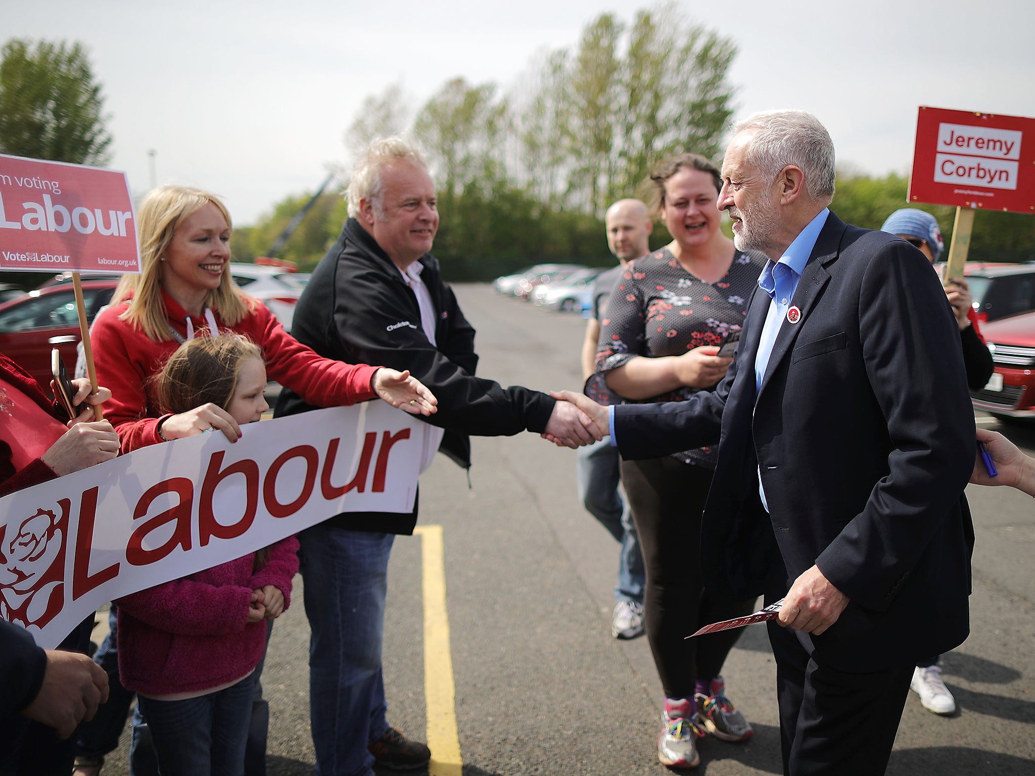 No promises: neither Jeremy Corbyn or Theresa May is campaigning on lower taxes this general election