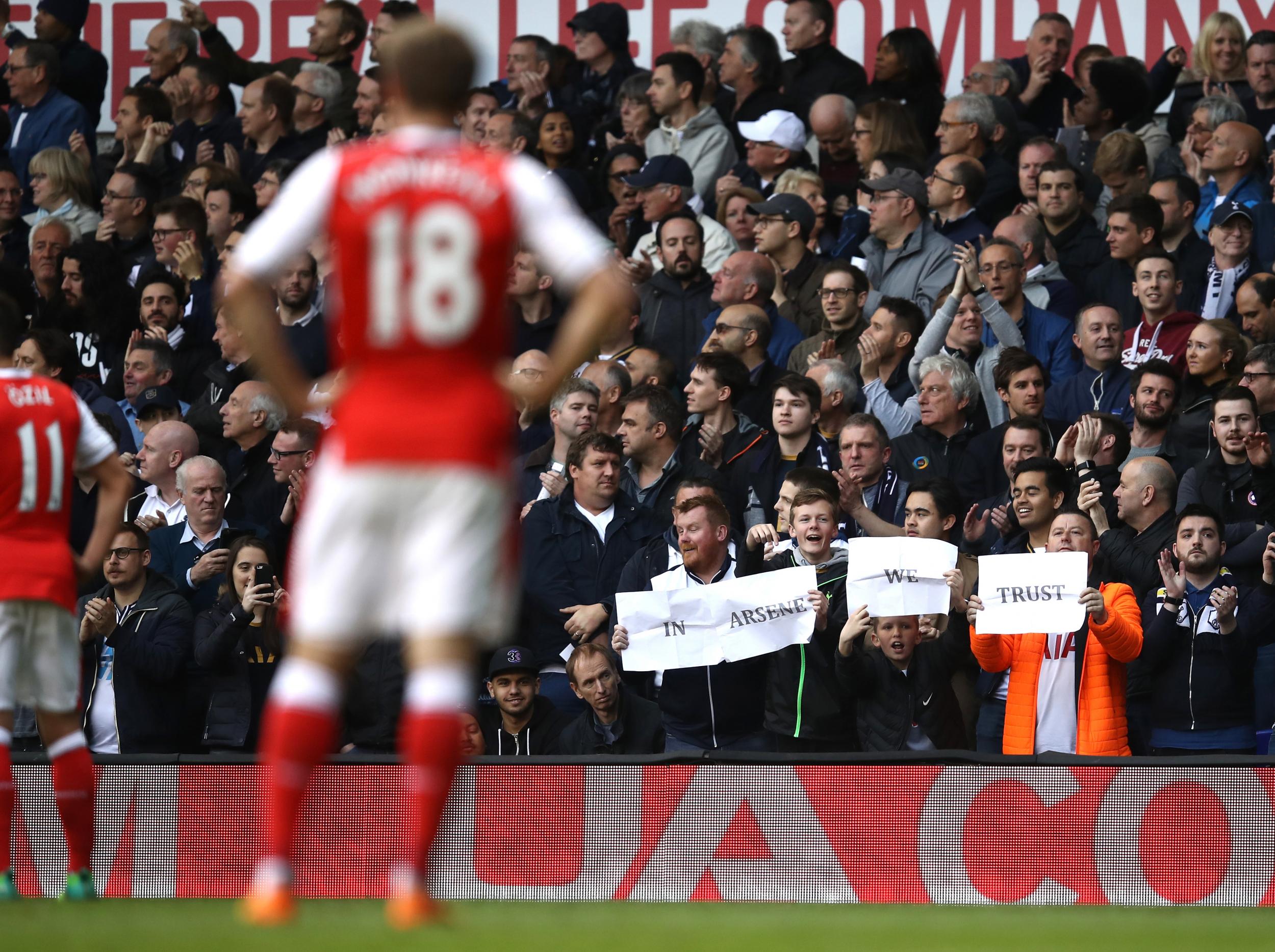 Spurs supporters revel in their victory