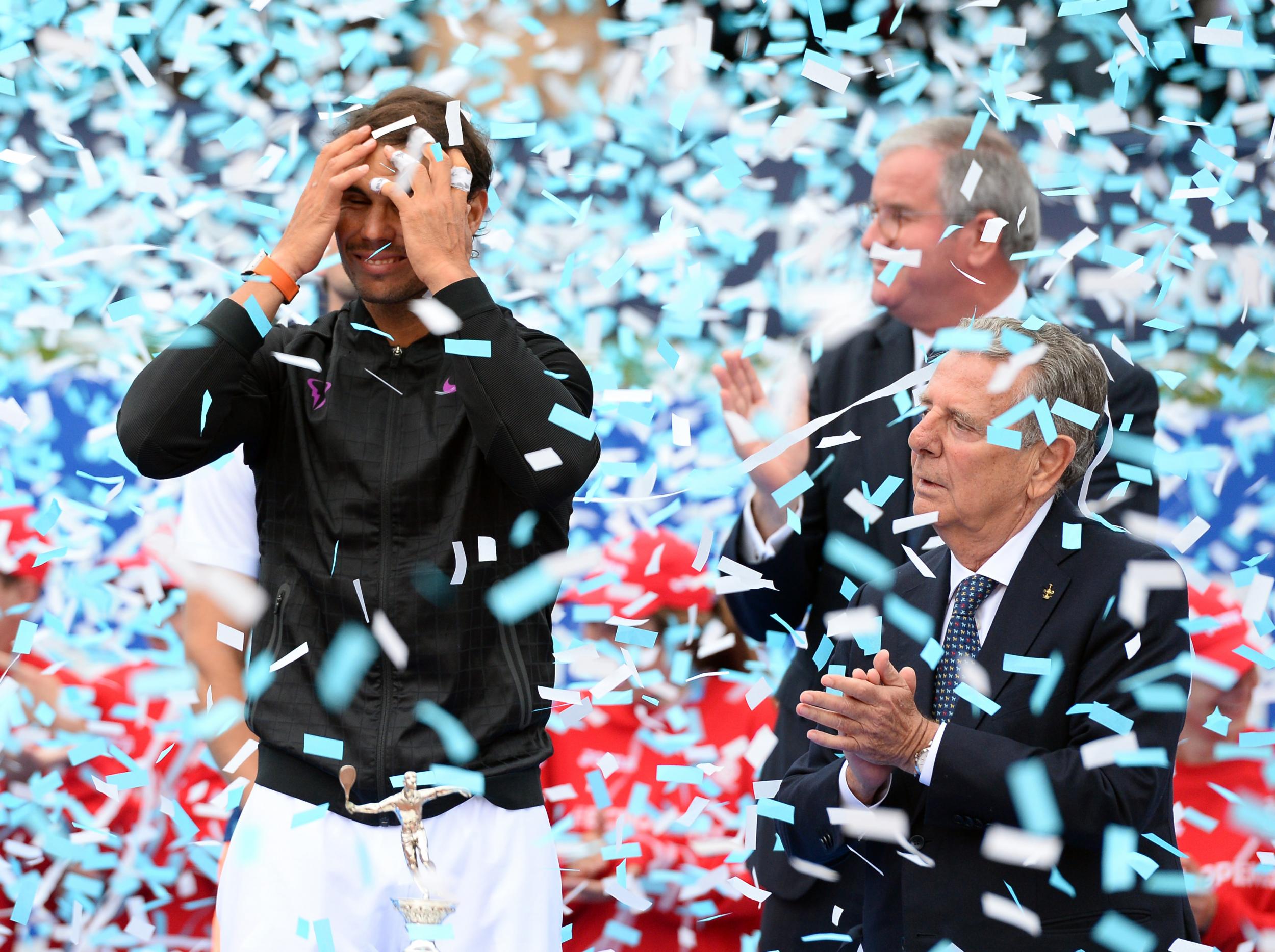 The Spaniard is on a winning streak and is favourite for the French Open