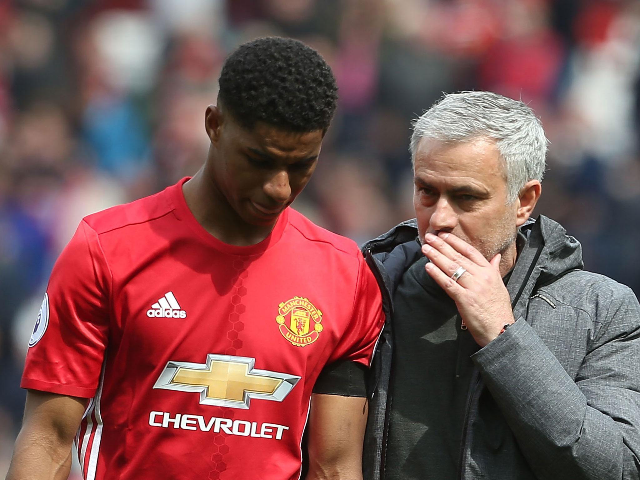 Rashford is enjoying working with Mourinho