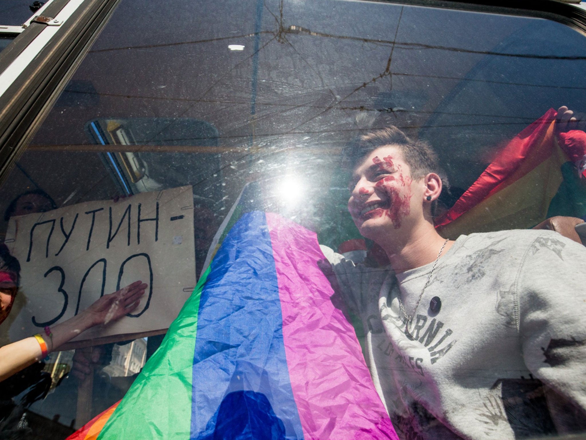 Human rights groups say the Russian government is 'failing in their obligation to prevent and prosecute homophobic violence'