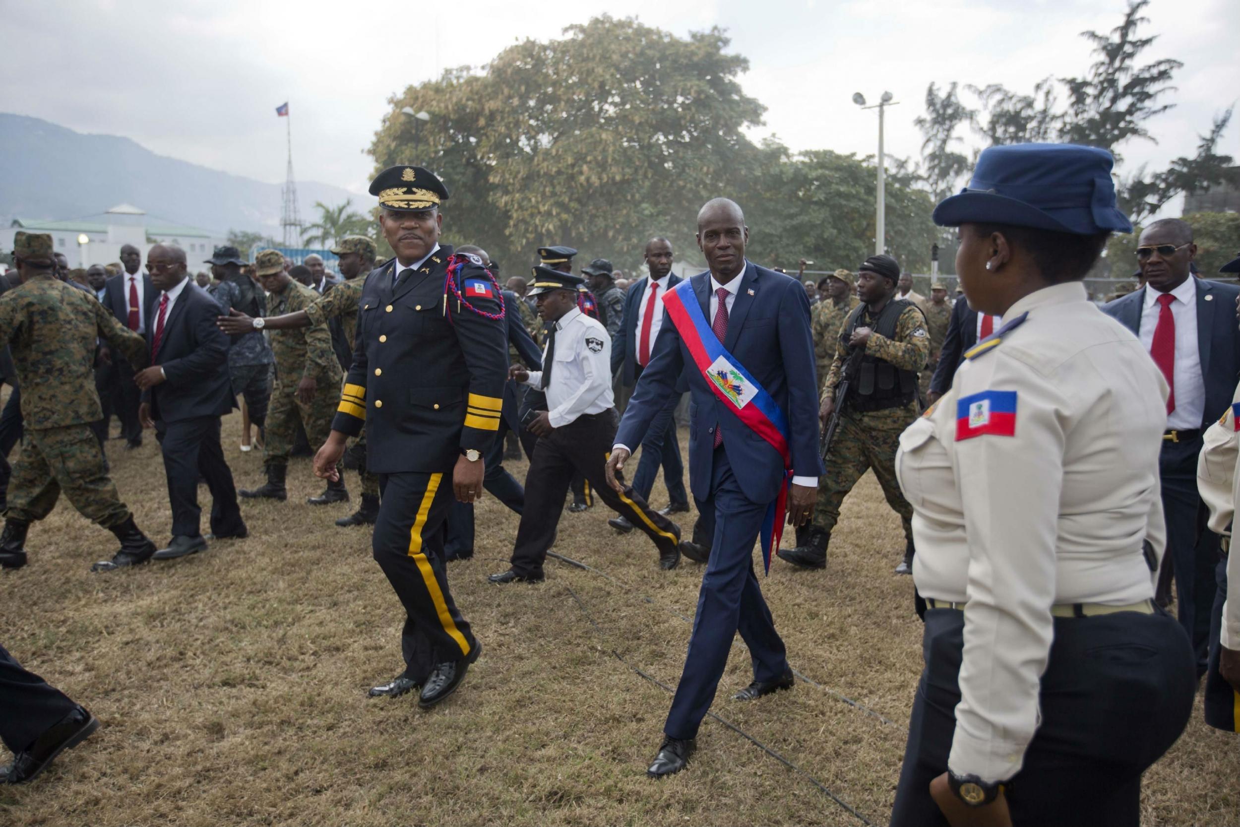 Jovenel Moïse was elected Haiti's president last November