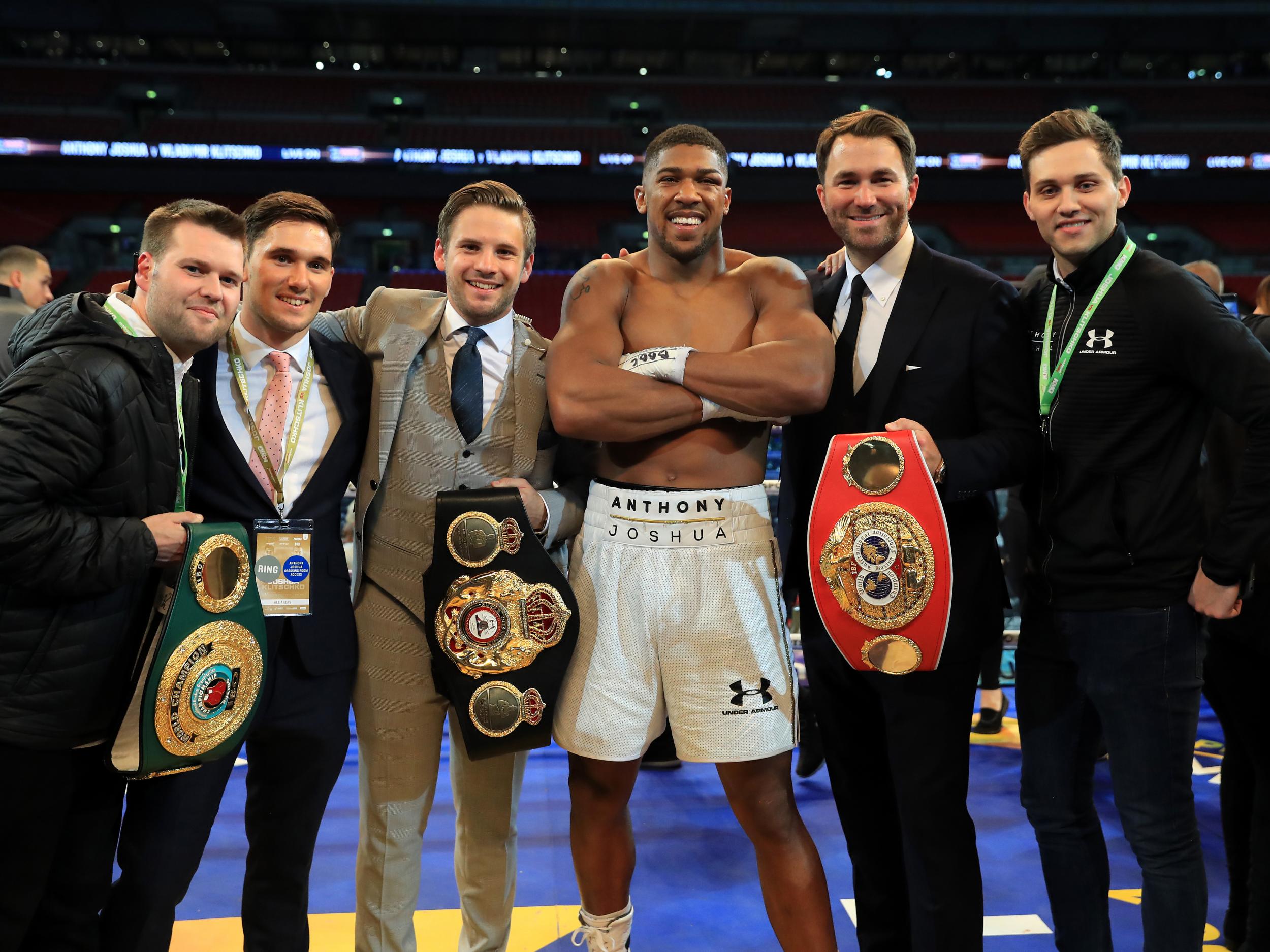 Joshua could face Tyson Fury next